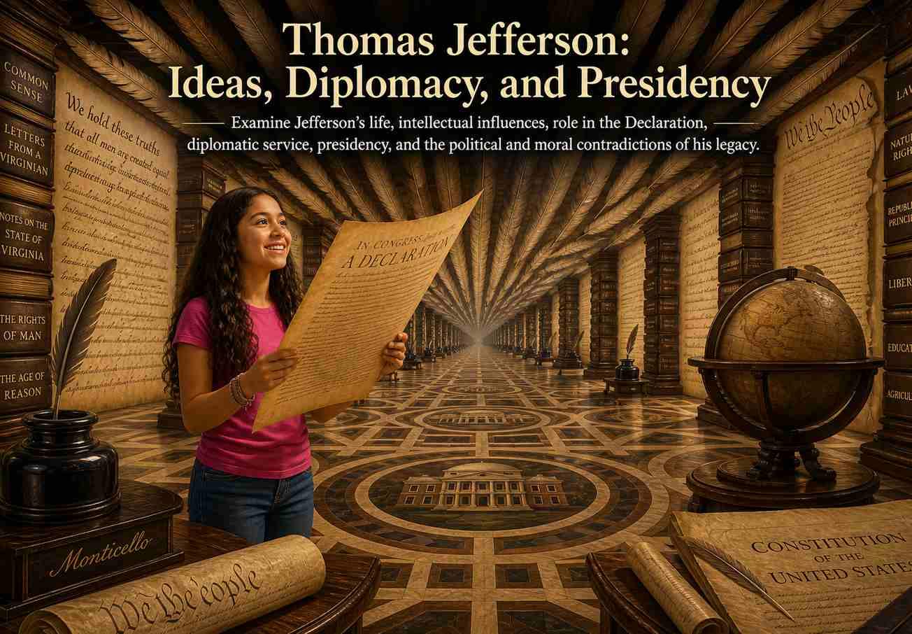 Thomas Jefferson: Ideas, Diplomacy, and Presidency
