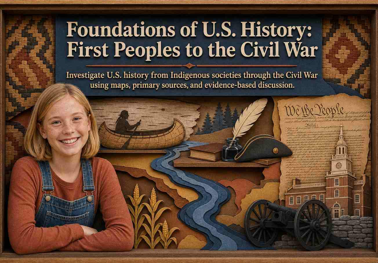 Foundations of U.S. History: First Peoples to the Civil War