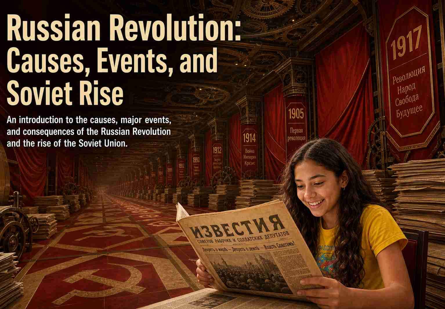 Russian Revolution: Causes, Events, and Soviet Rise