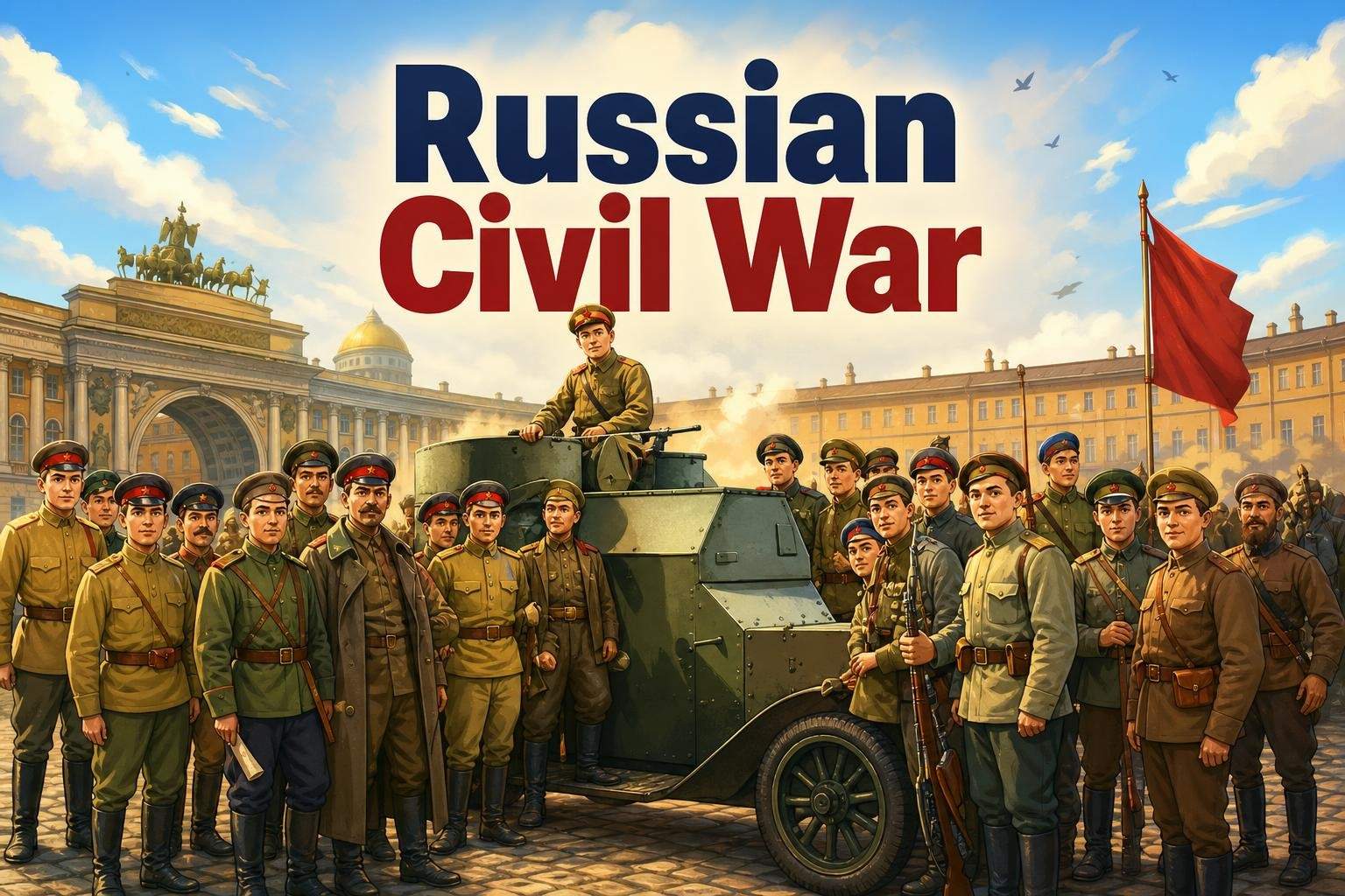 The Russian Revolution: Causes, 1917 Uprisings and Aftermath