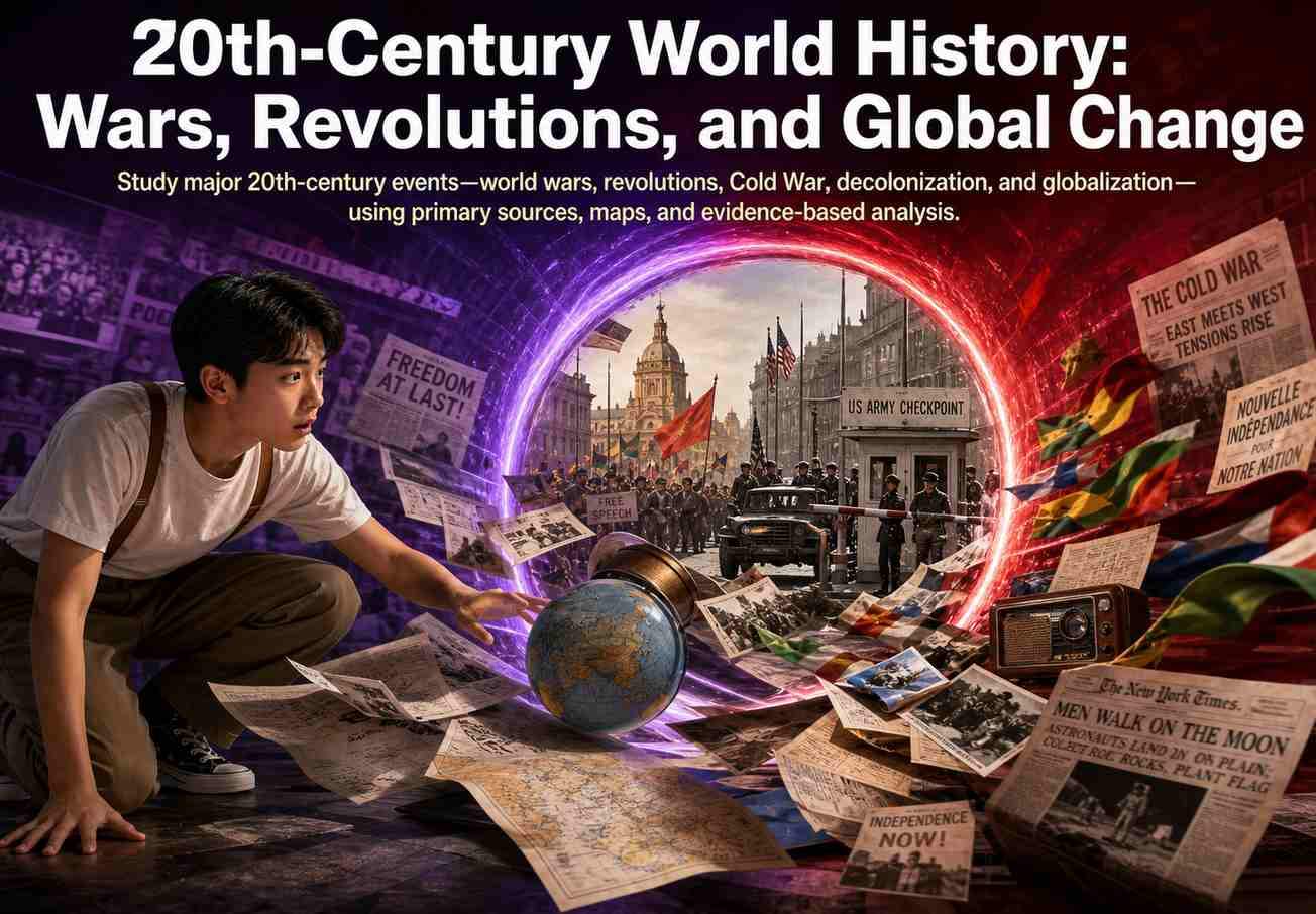 20th-Century World History: Wars, Revolutions, and Global Change