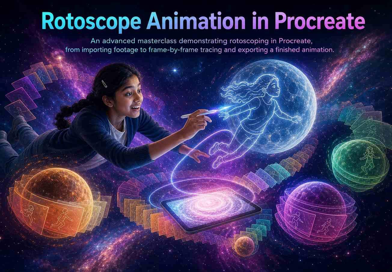Rotoscope Animation in Procreate