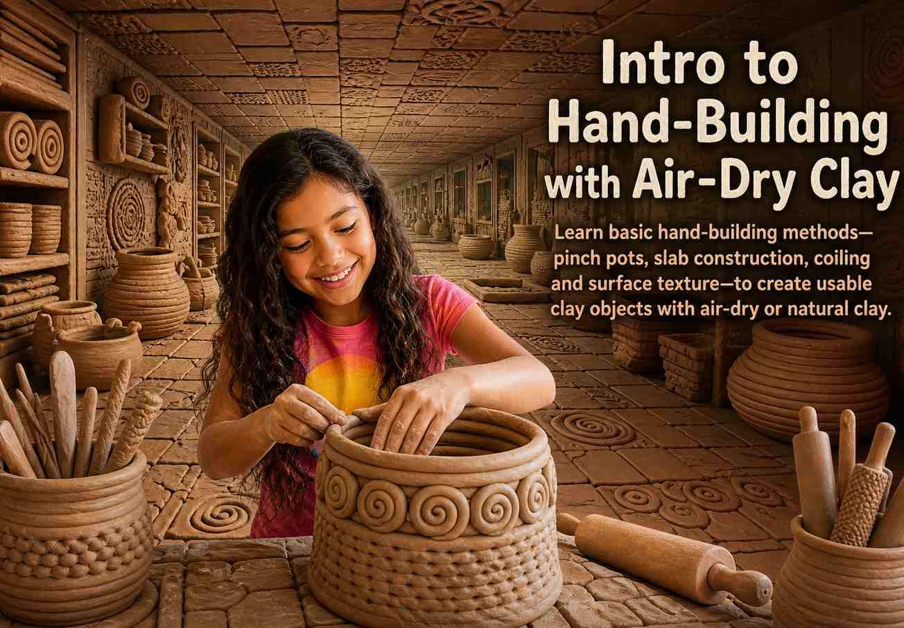 Intro to Hand-Building with Air-Dry Clay
