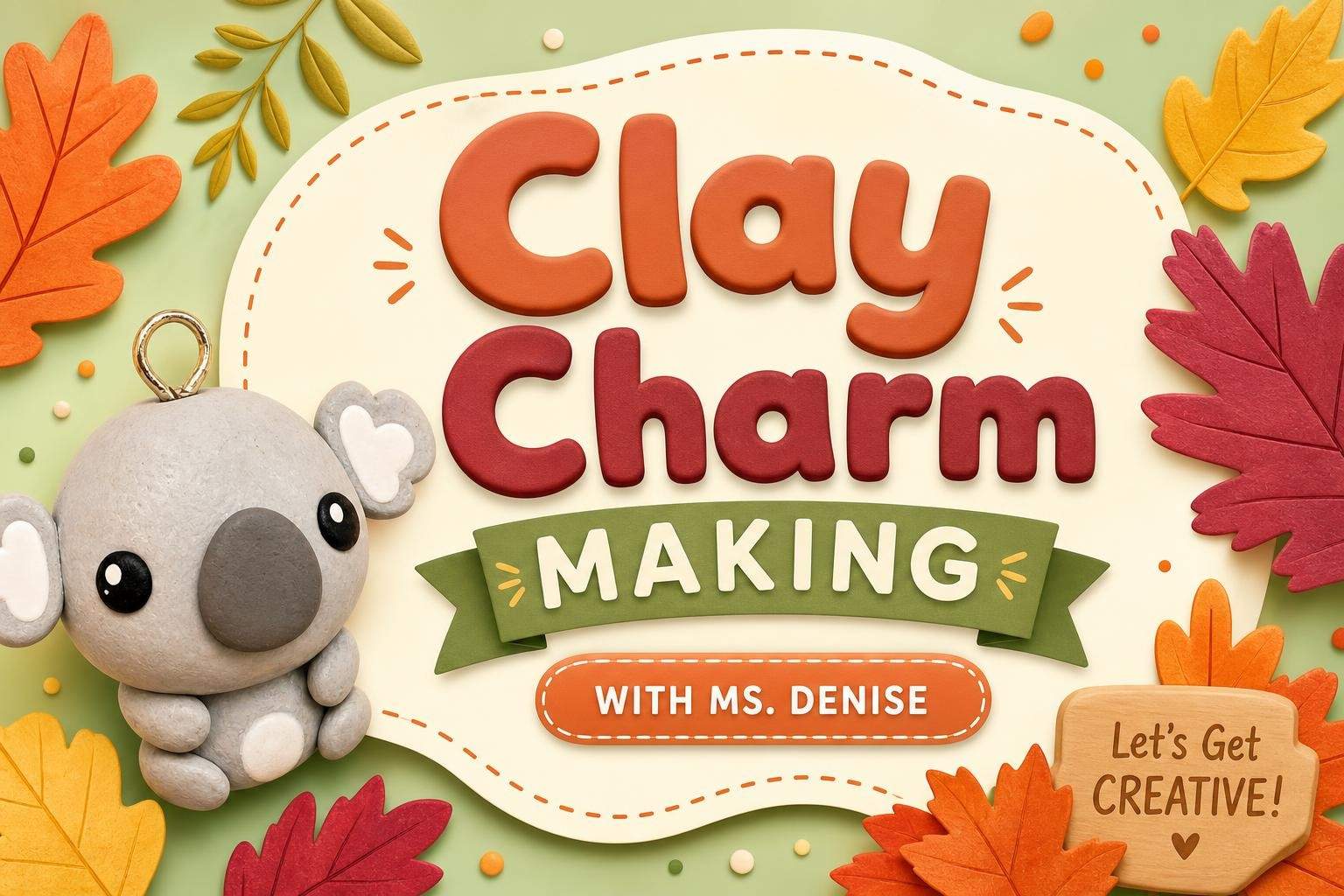 Polymer Clay Charm Making — Animal-Themed Projects