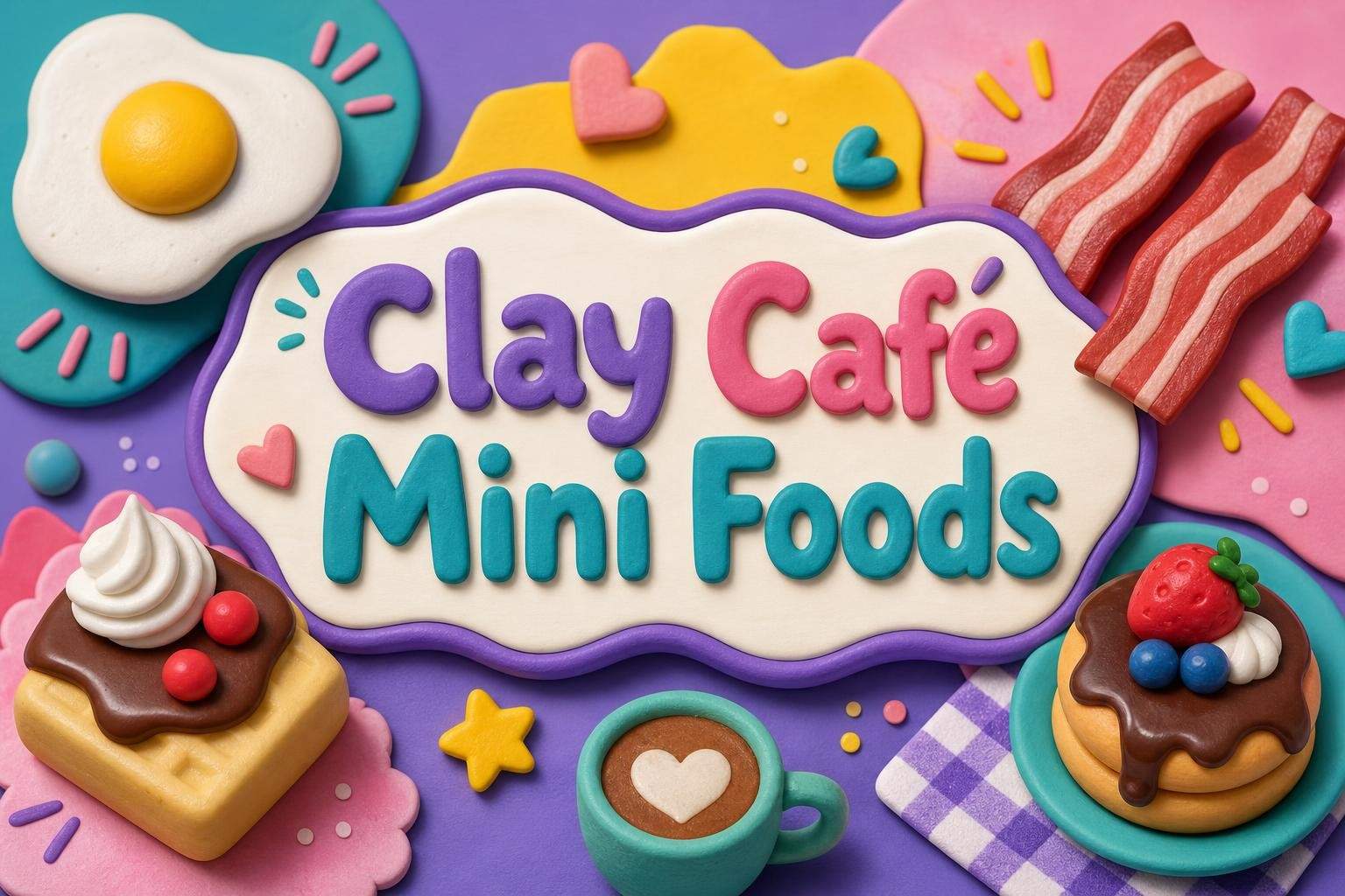 Polymer Clay Mini Foods: Sculpting Charms