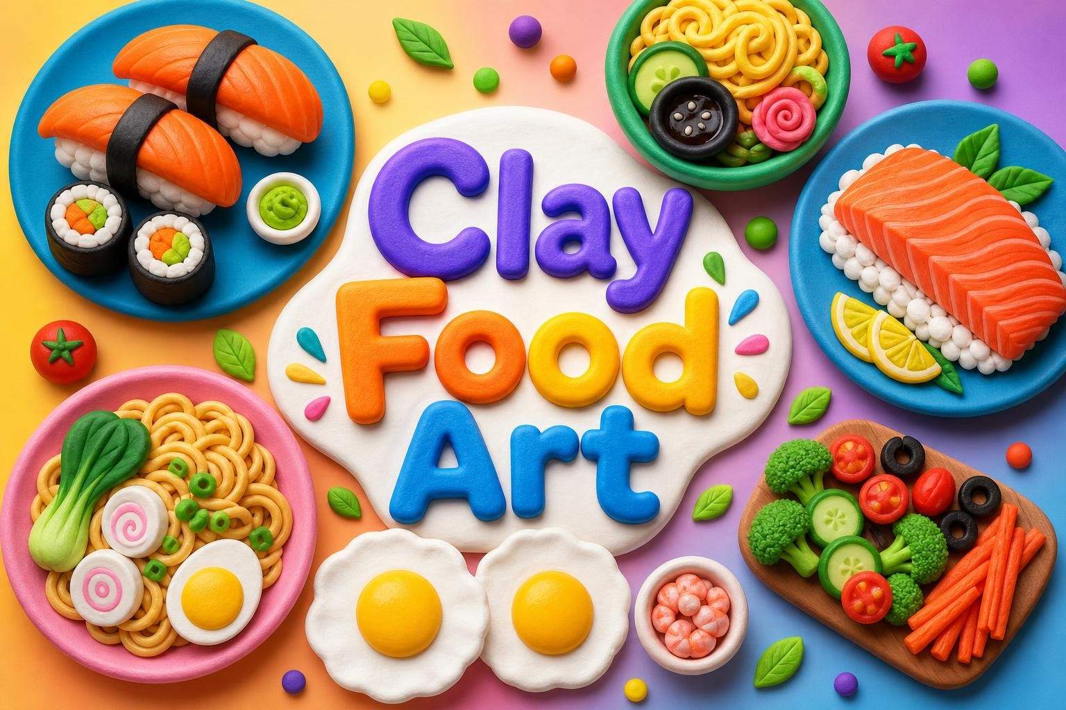 Polymer Clay Camp: Miniature Food Sculpting