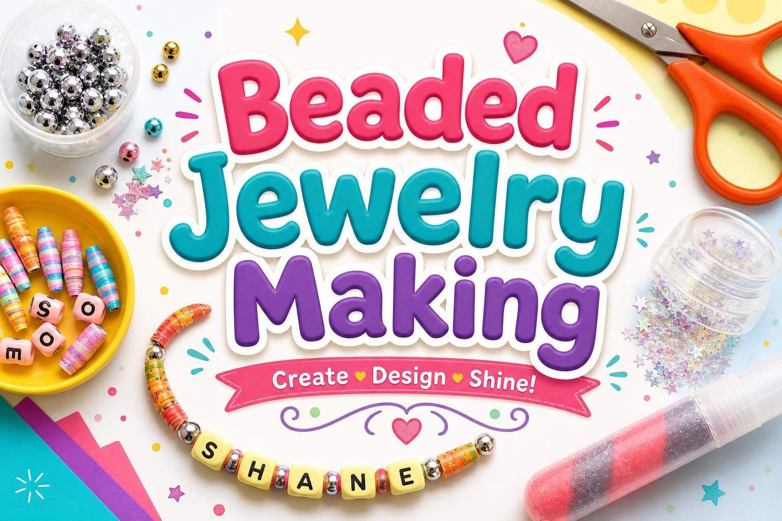 Paper Bead Bracelet Workshop
