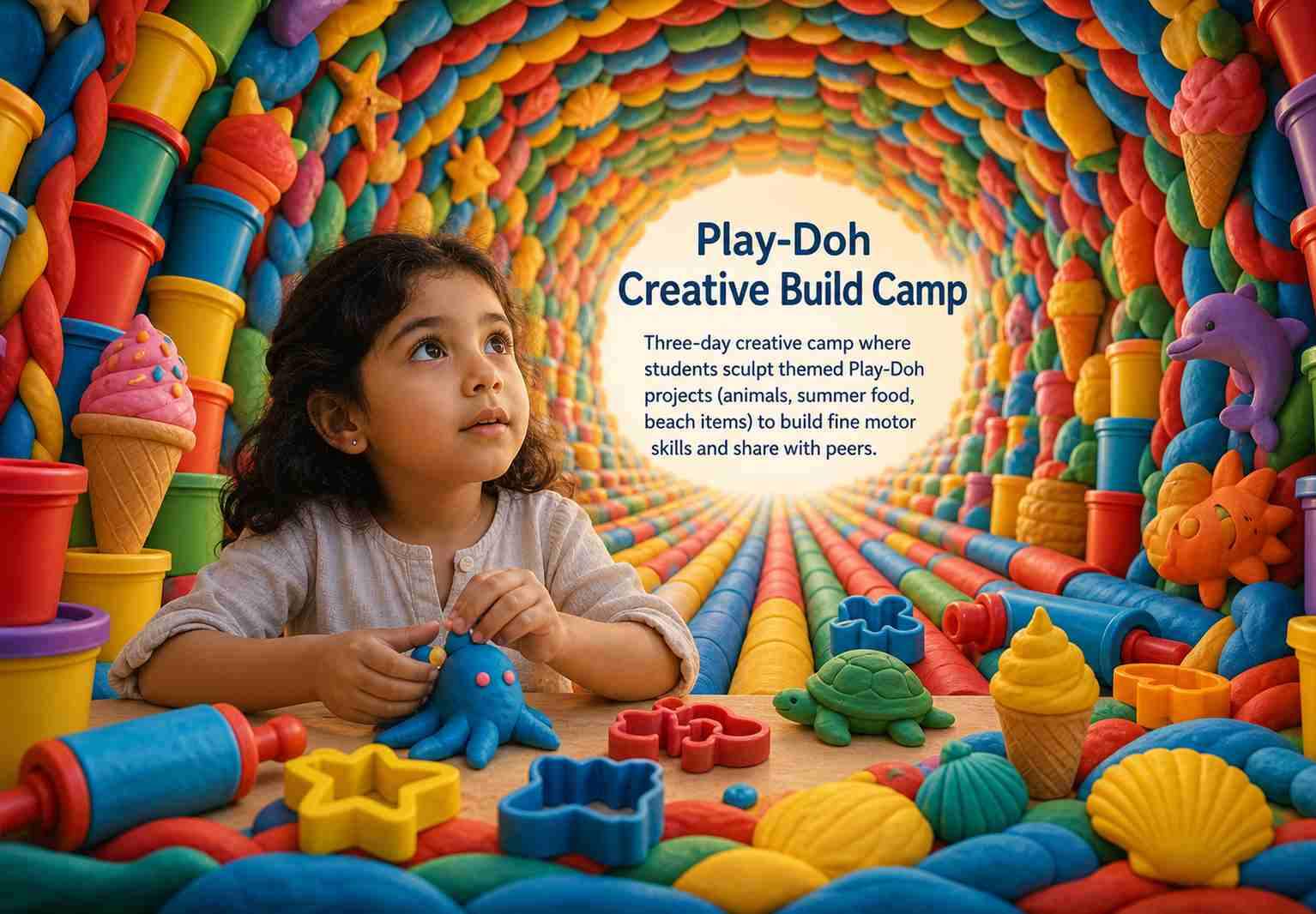 Play-Doh Creative Build Camp