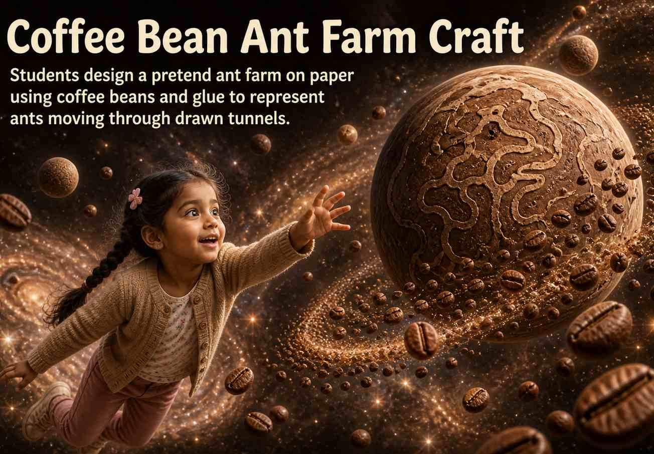 Coffee Bean Ant Farm Craft