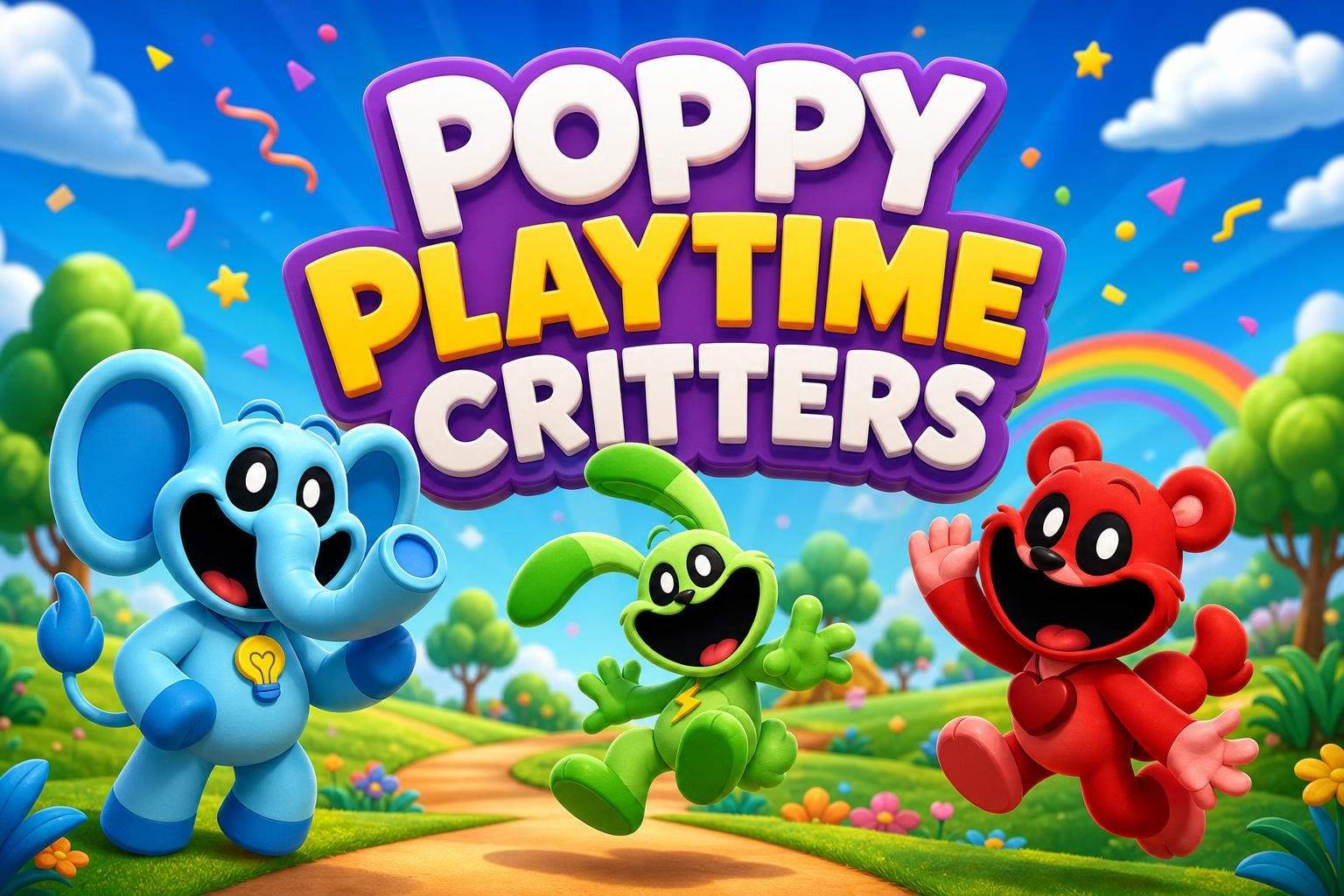 Poppy Playtime Paper Craft Camp