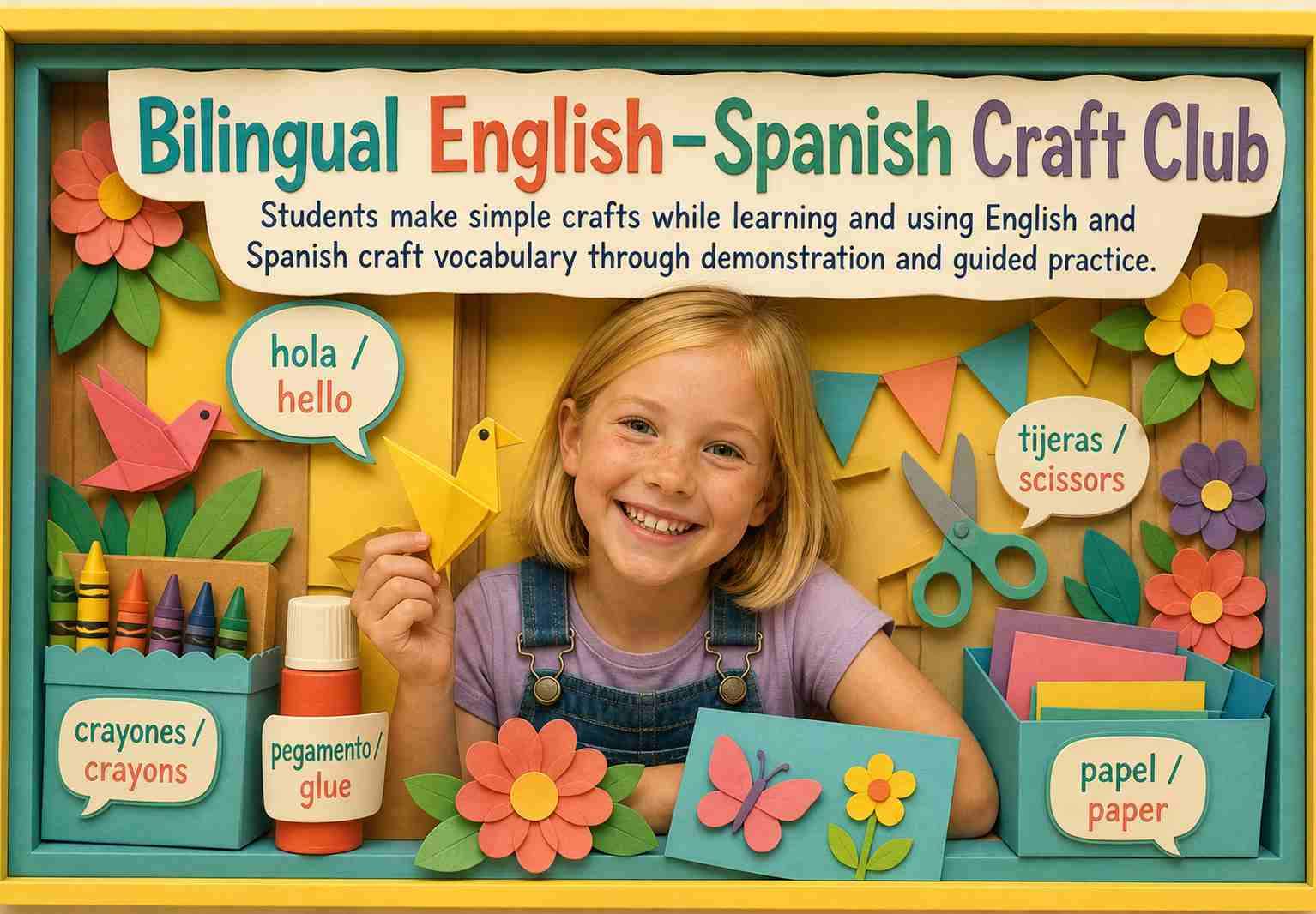 Bilingual English–Spanish Craft Club (Ages 6-10) #2