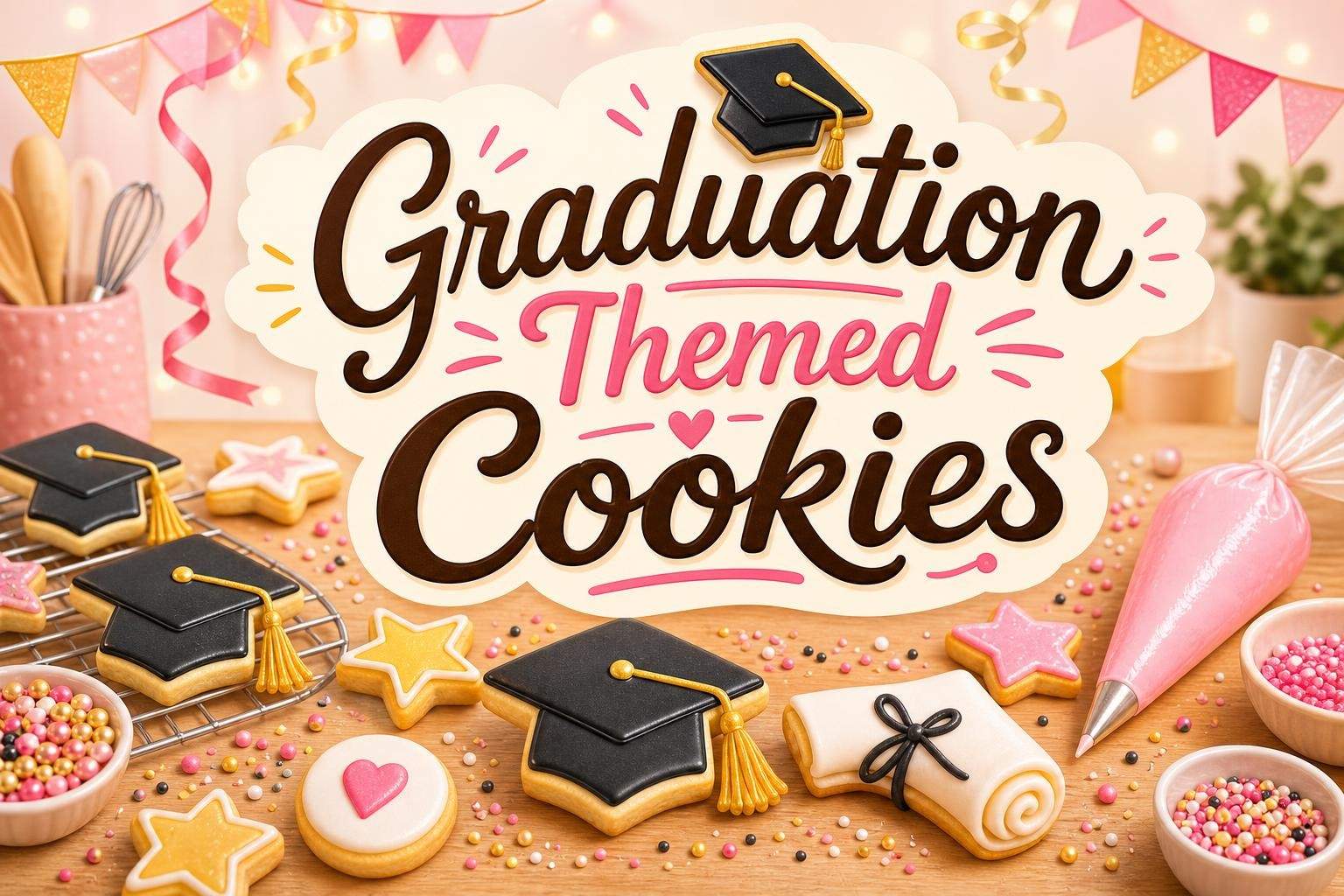 Graduation Sugar Cookie Decorating