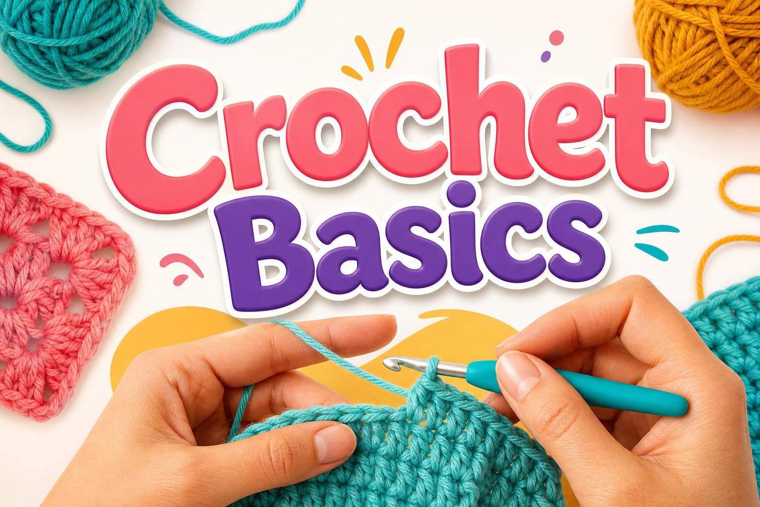 Beginner Crochet: Make a Scarf