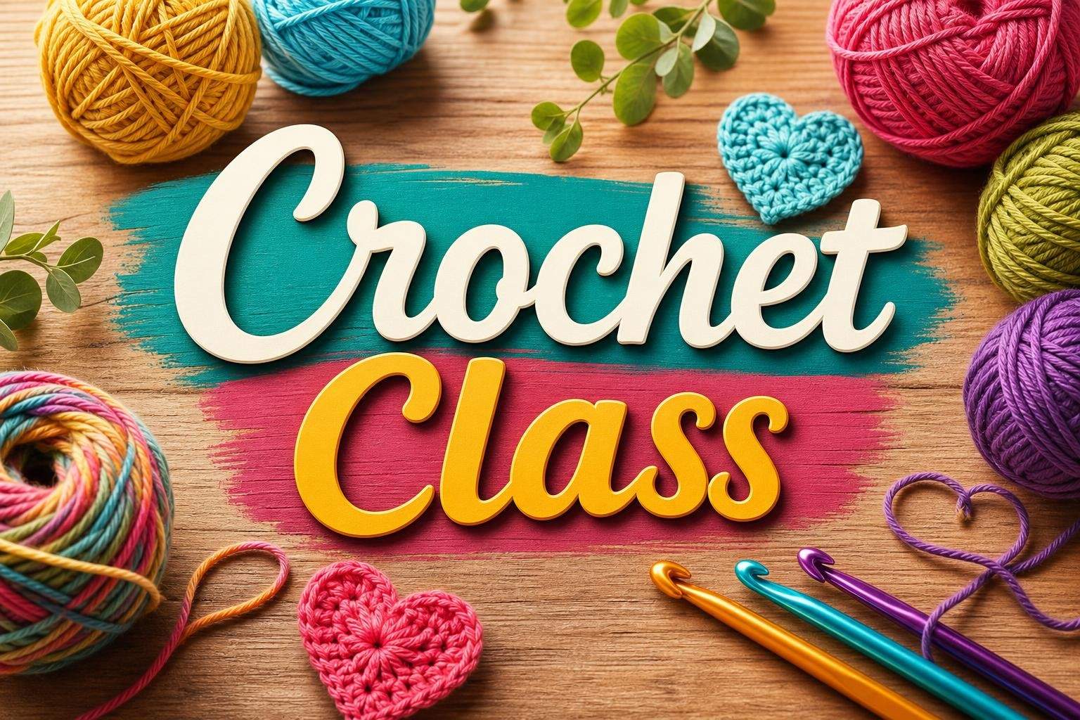 Crochet Skills: Half Double, Double, Treble, Magic Circle & Rounds