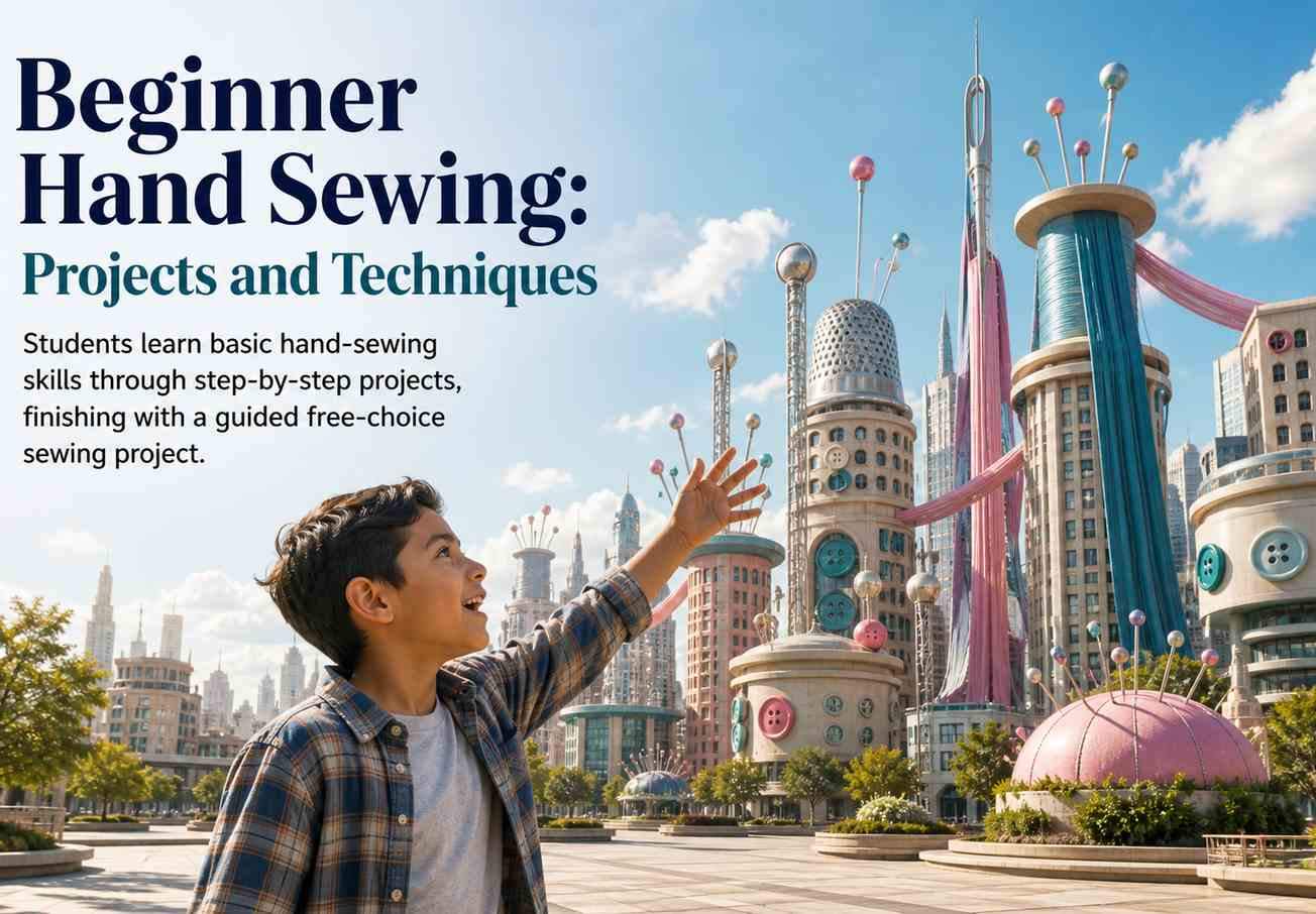 Beginner Hand Sewing: Projects and Techniques