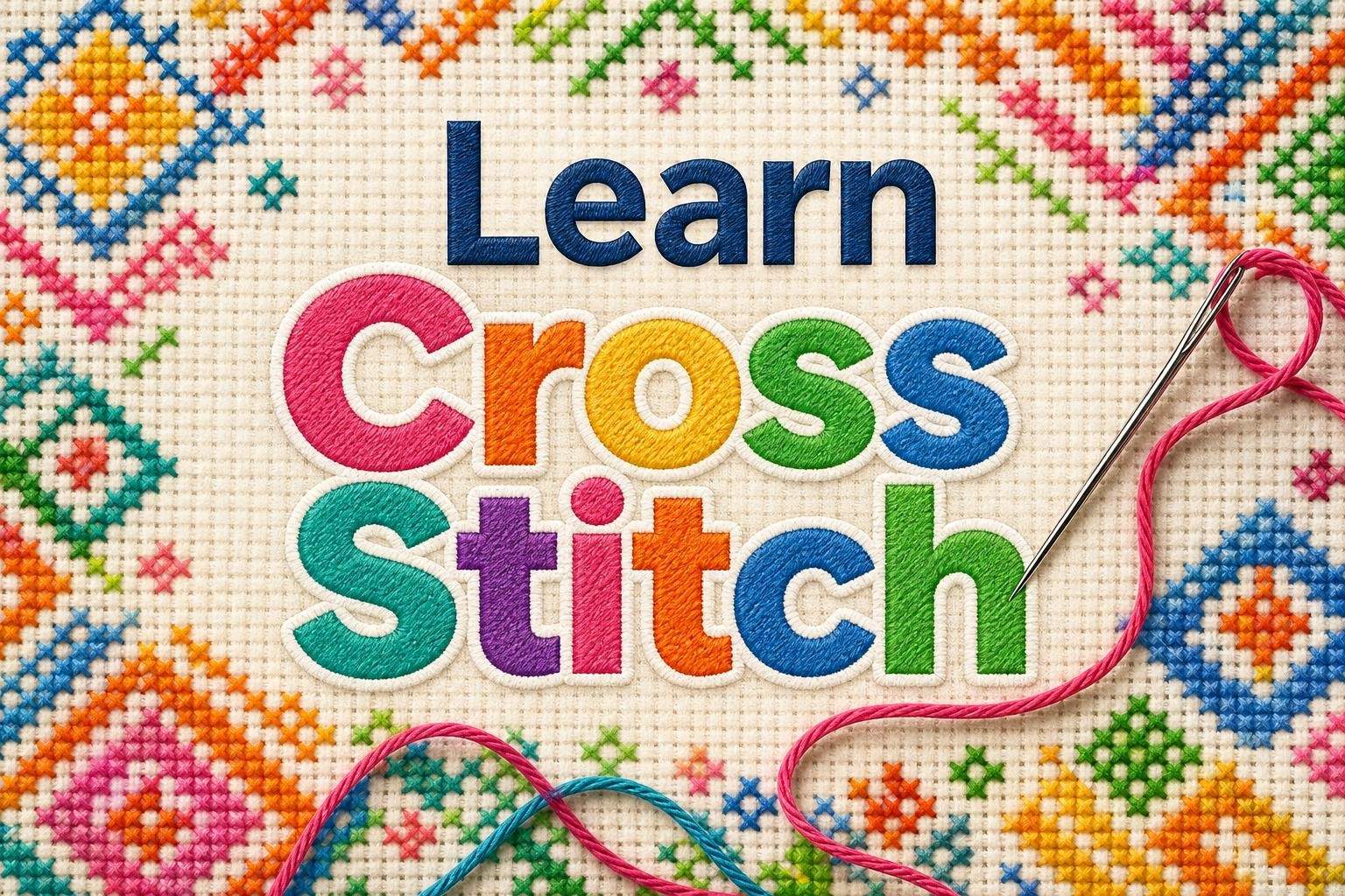 Cross-Stitch Sampler: Beginner Techniques