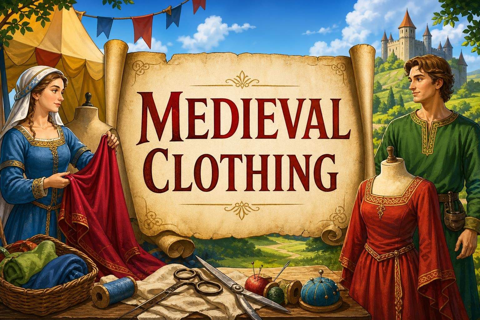 Medieval Sewing Workshop: Shift and Kirtle Construction
