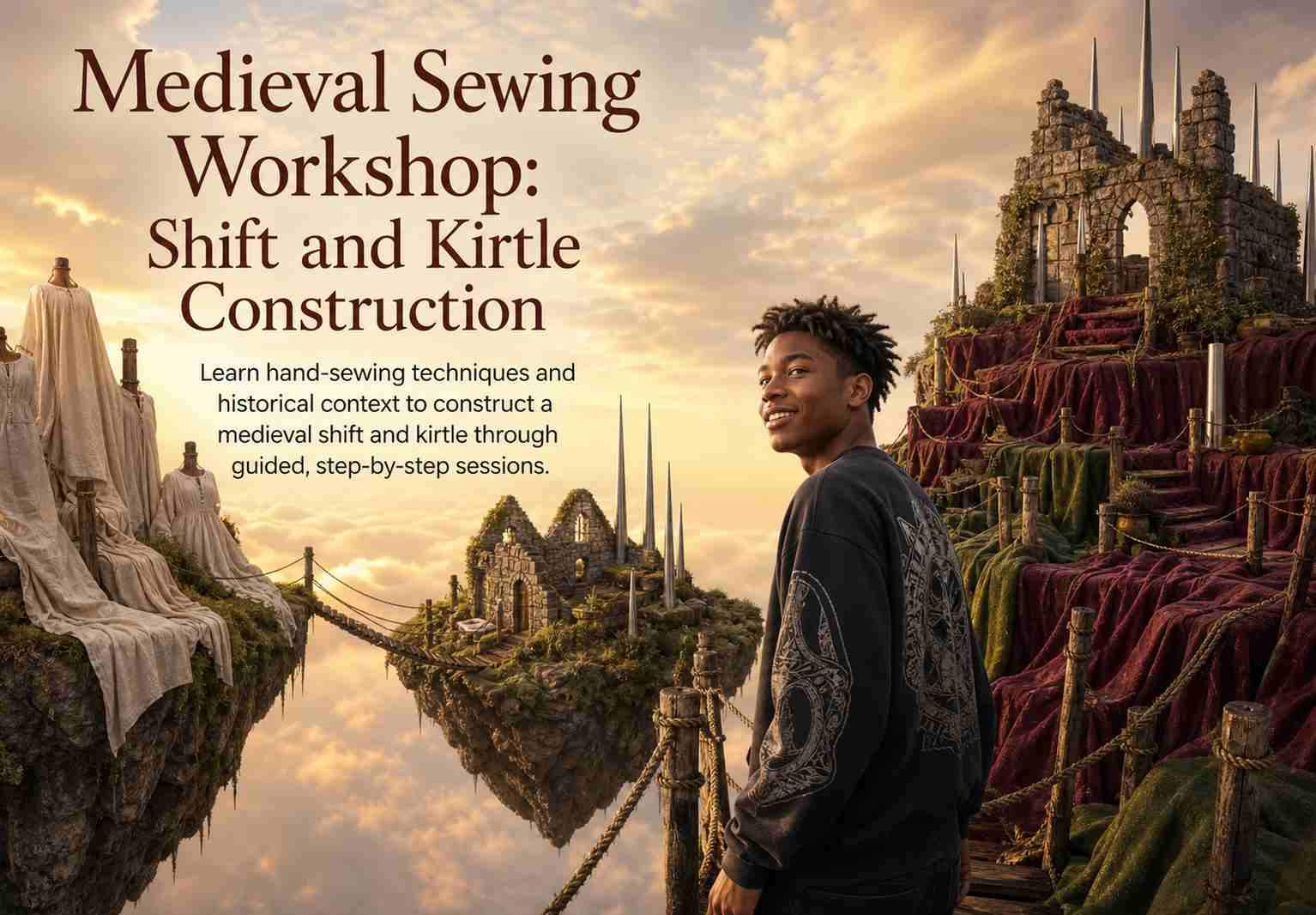 Medieval Sewing Workshop: Shift and Kirtle Construction
