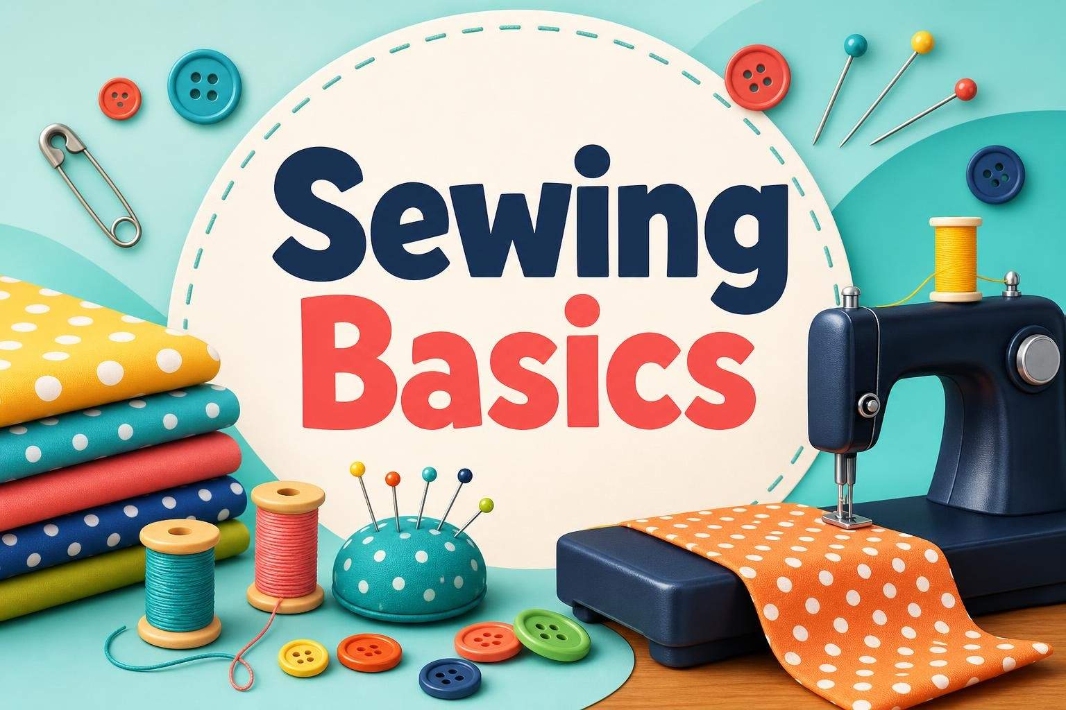 Beginner Sewing: Machine Basics and Five Hands‑On Projects