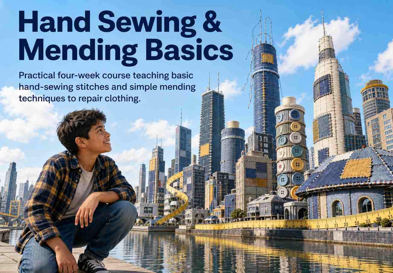 Hand Sewing & Mending Basics