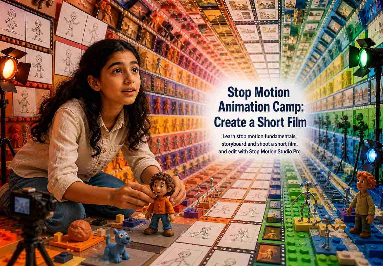 Stop Motion Animation Camp: Create a Short Film