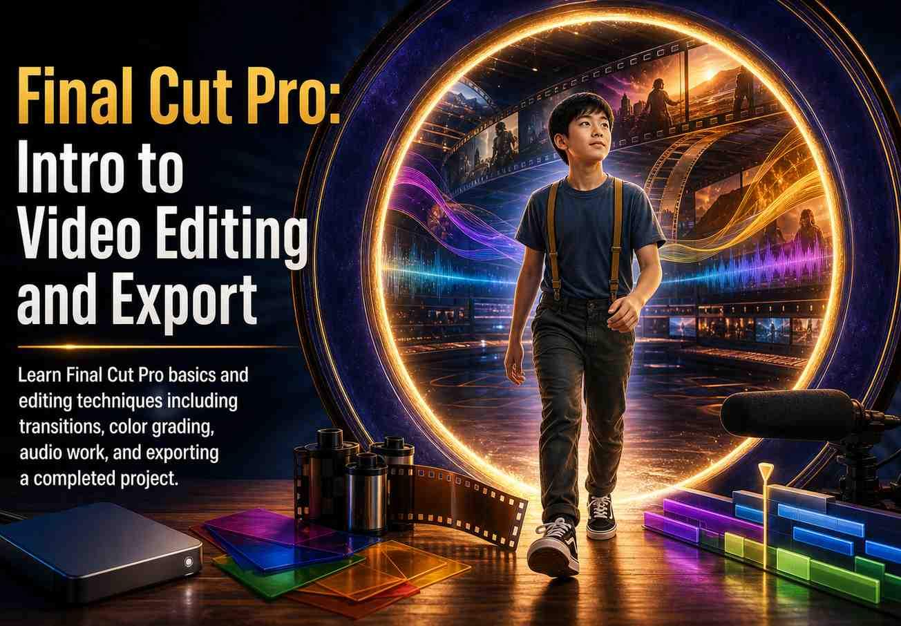 Final Cut Pro: Intro to Video Editing and Export