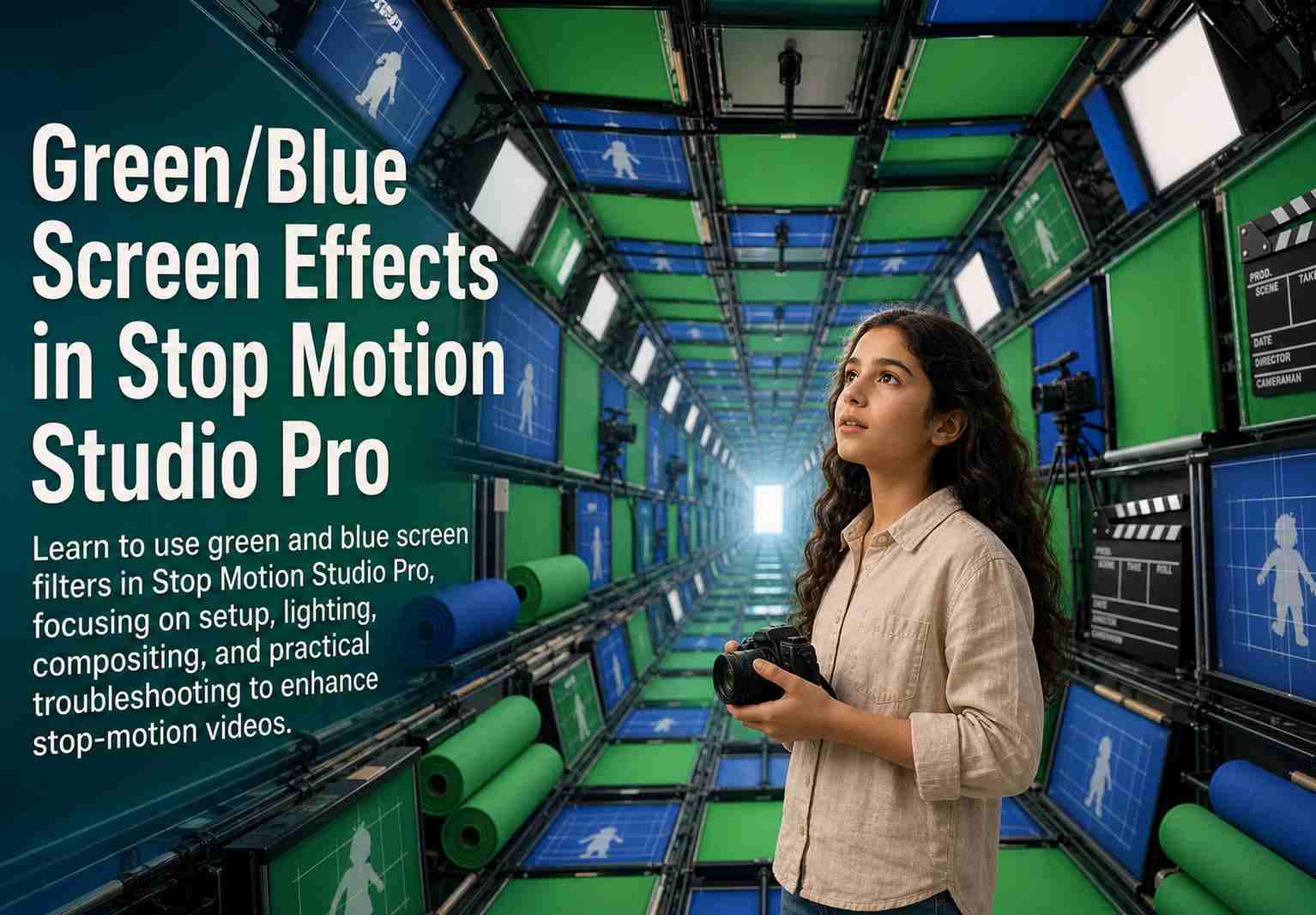 Green/Blue Screen Effects in Stop Motion Studio Pro