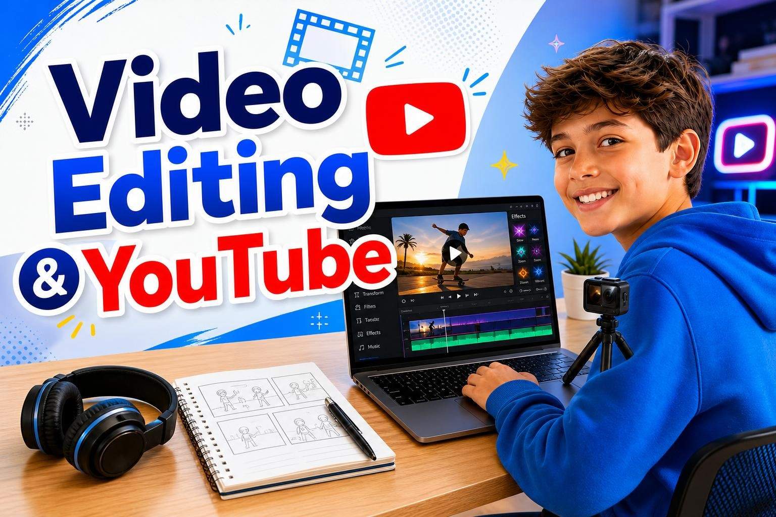 Video Editing & Creation: Plan, Film, Edit Short Videos