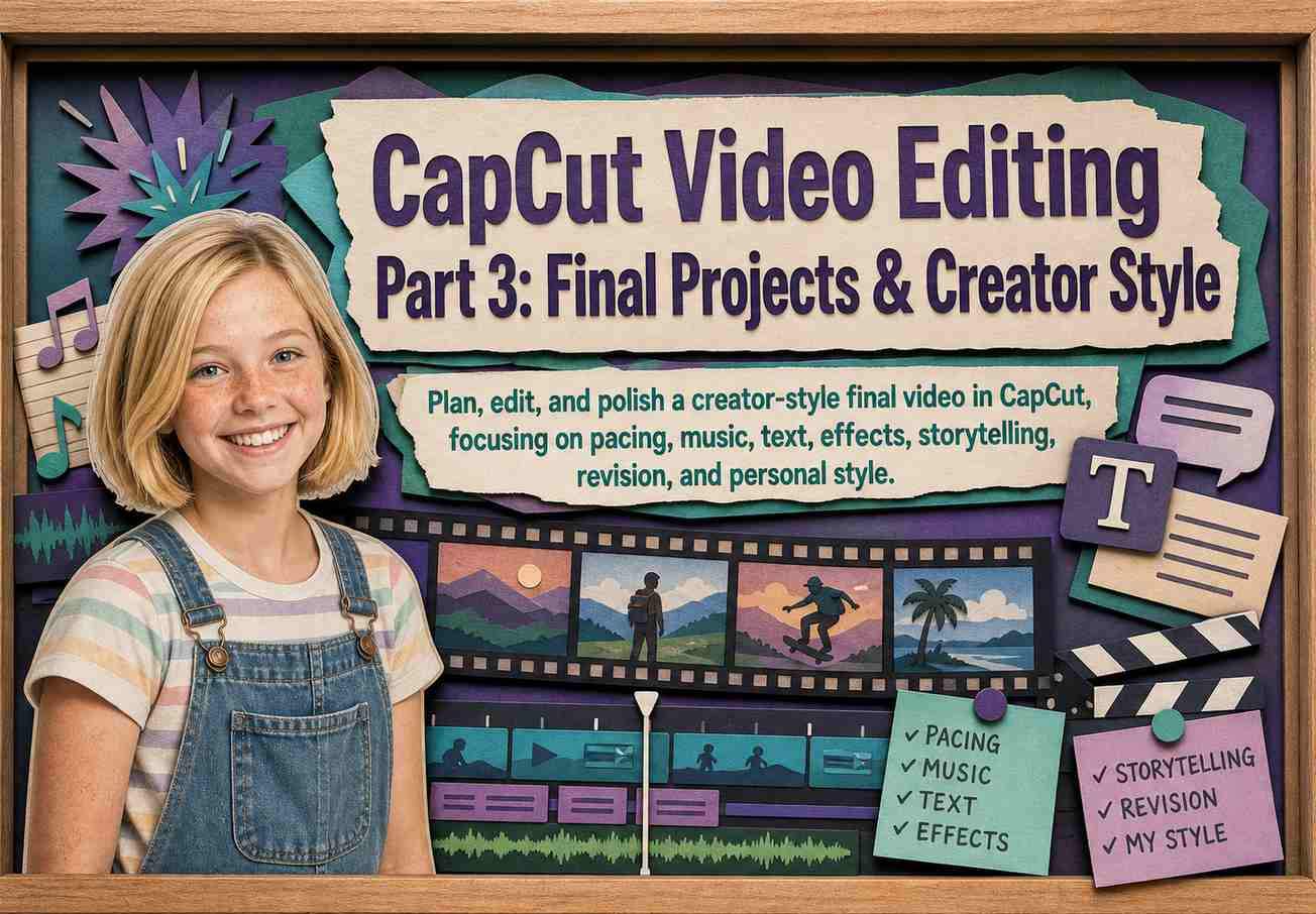 CapCut Video Editing Part 3: Final Projects & Creator Style