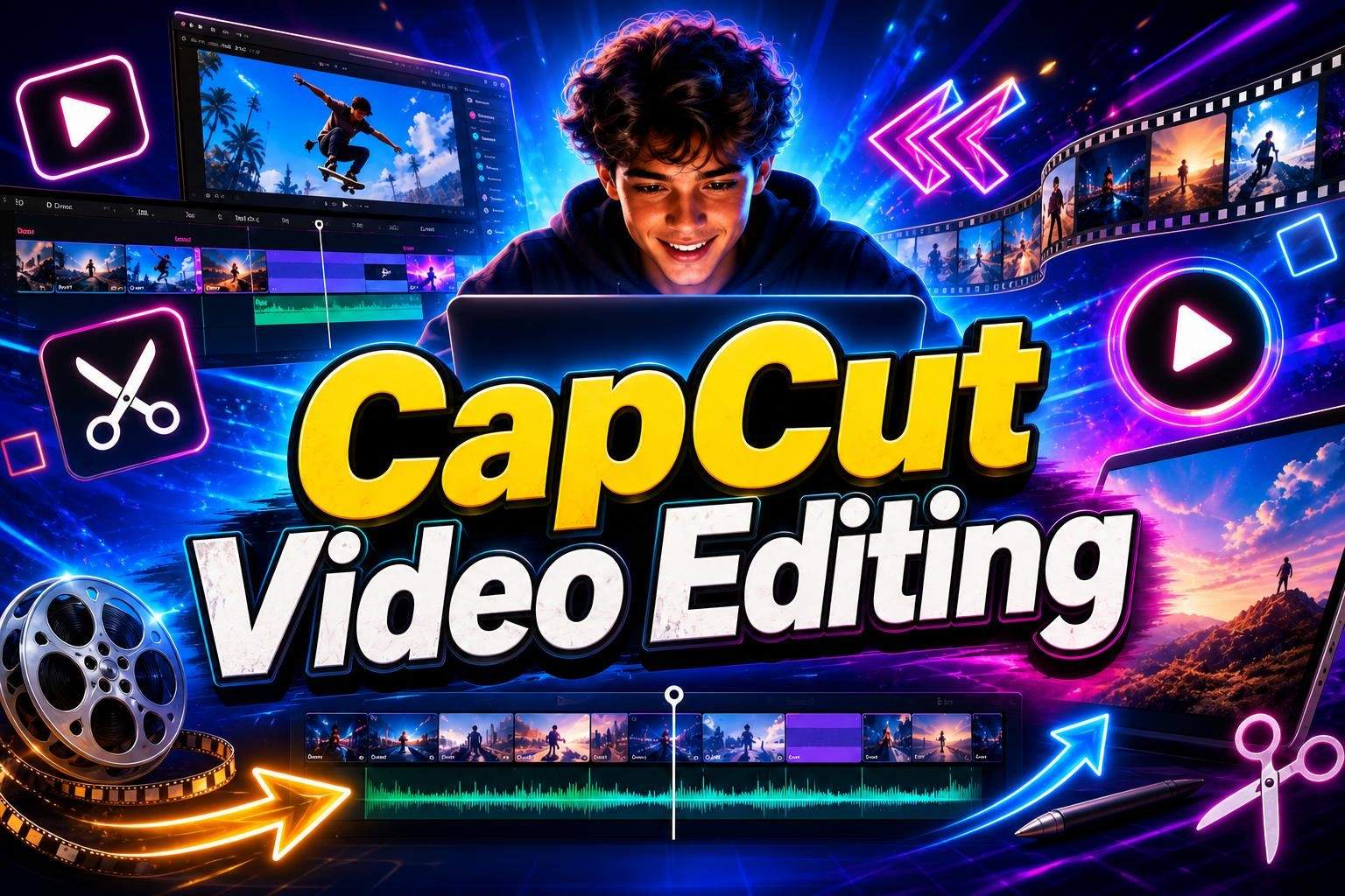 CapCut Video Editing: Storytelling, Transitions & Effects