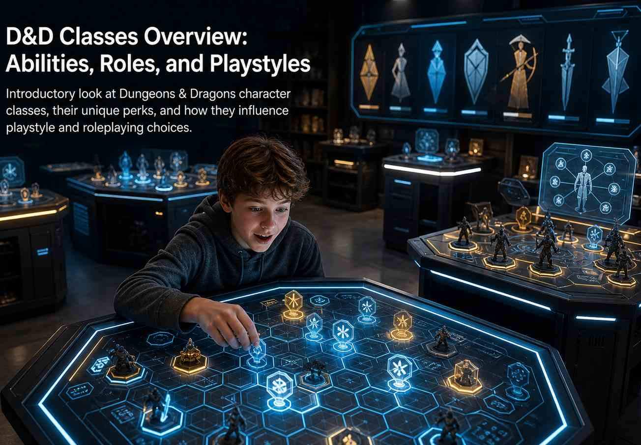 D&D Classes Overview: Abilities, Roles, and Playstyles