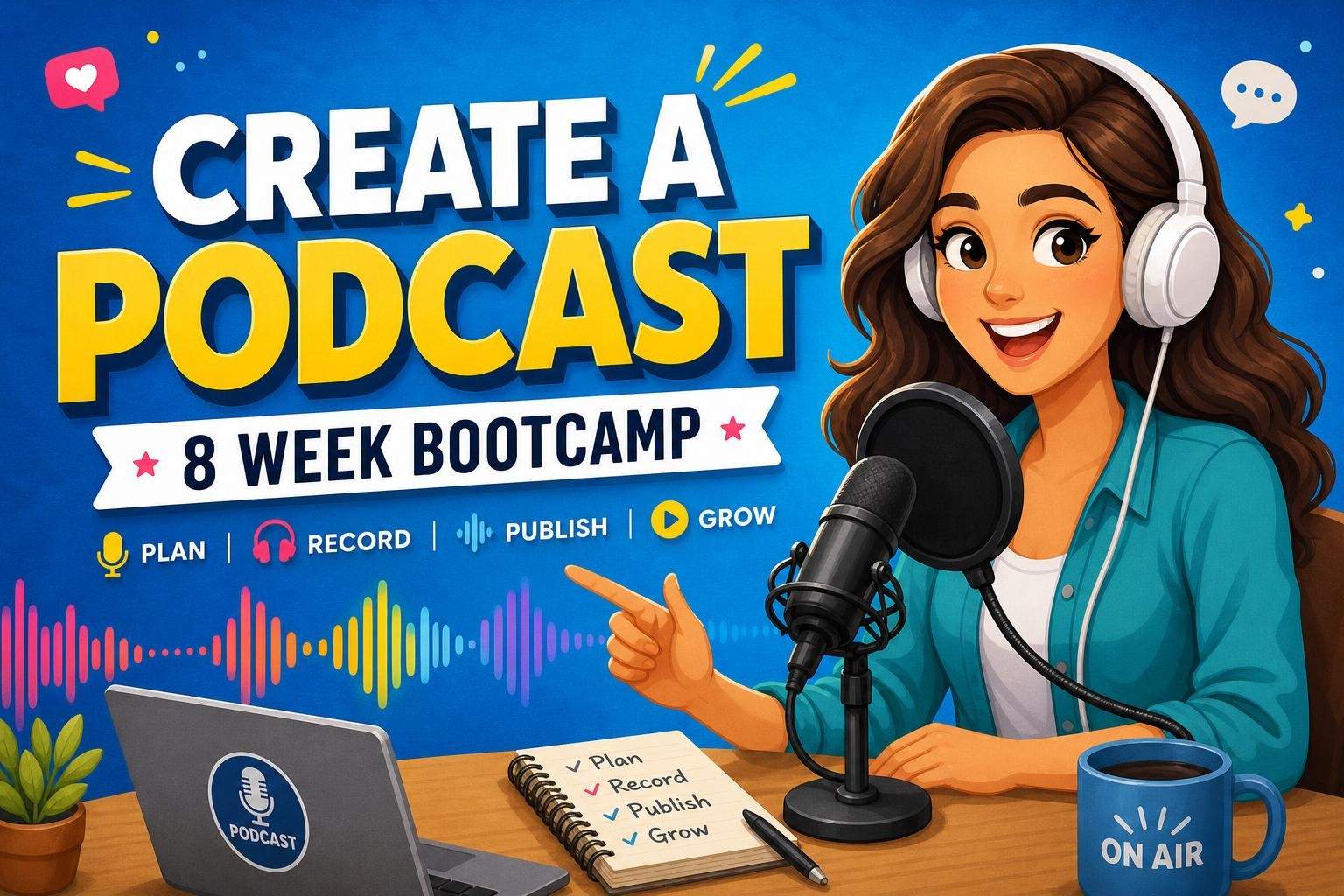 Podcast Production: Plan, Record, Edit and Publish