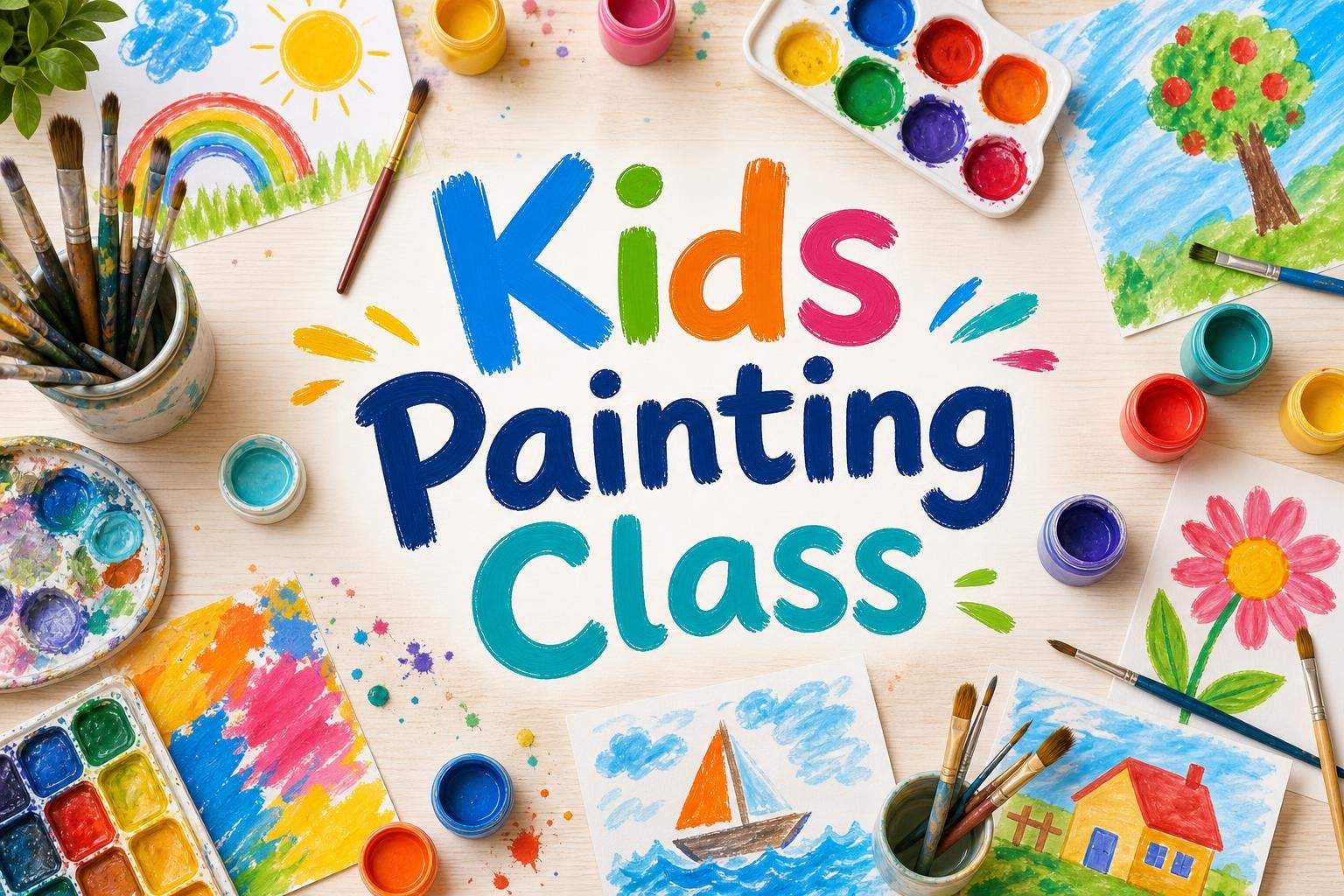 Creative Art Workshop: Drawing, Painting, and Storytelling