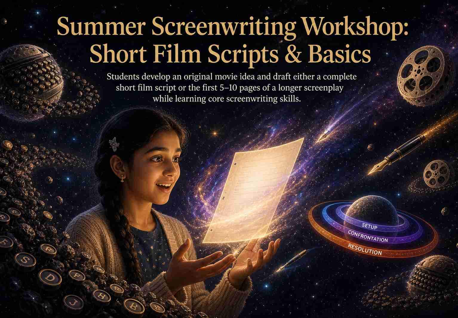 Summer Screenwriting Workshop: Short Film Scripts & Basics