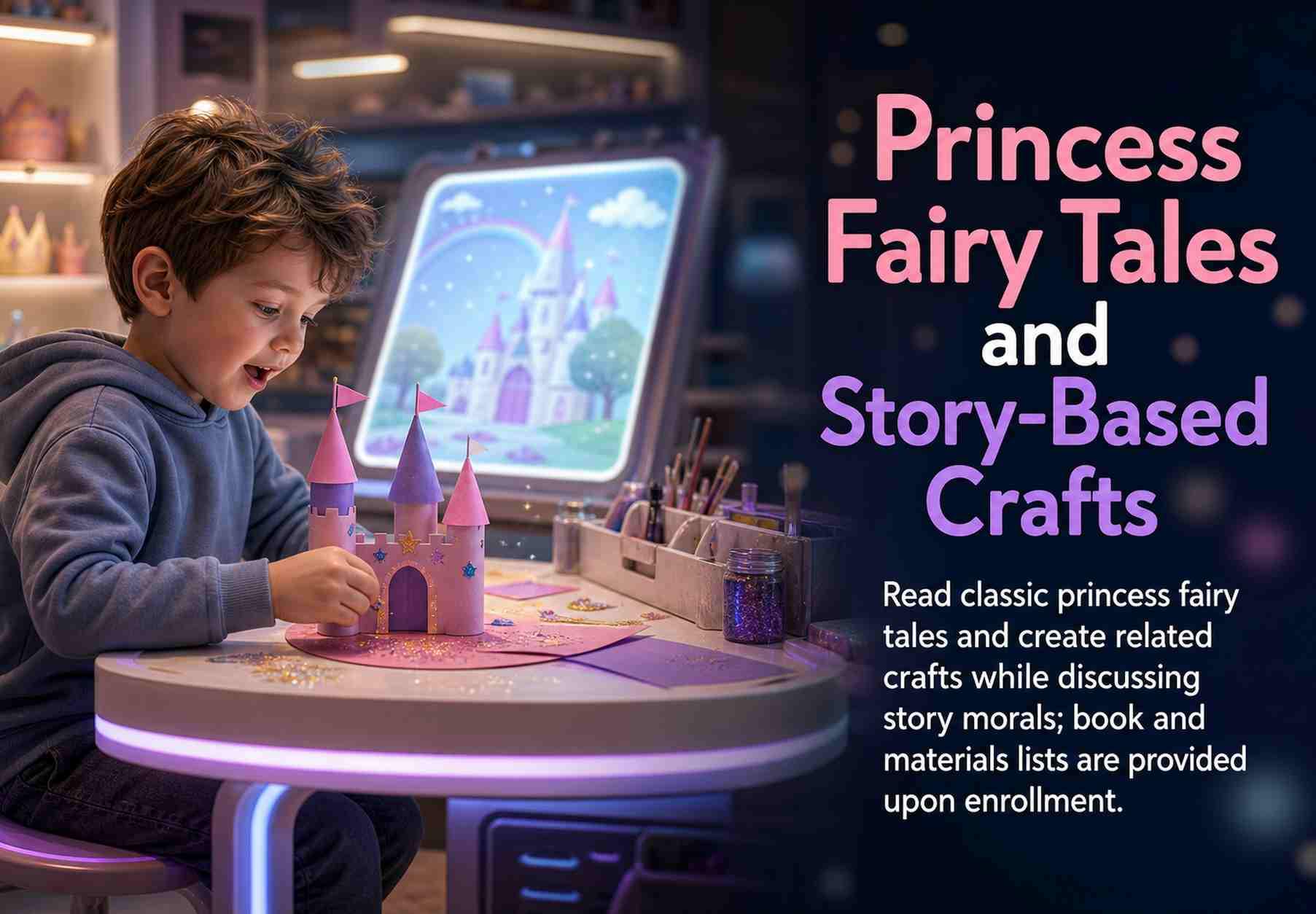Princess Fairy Tales and Story-Based Crafts
