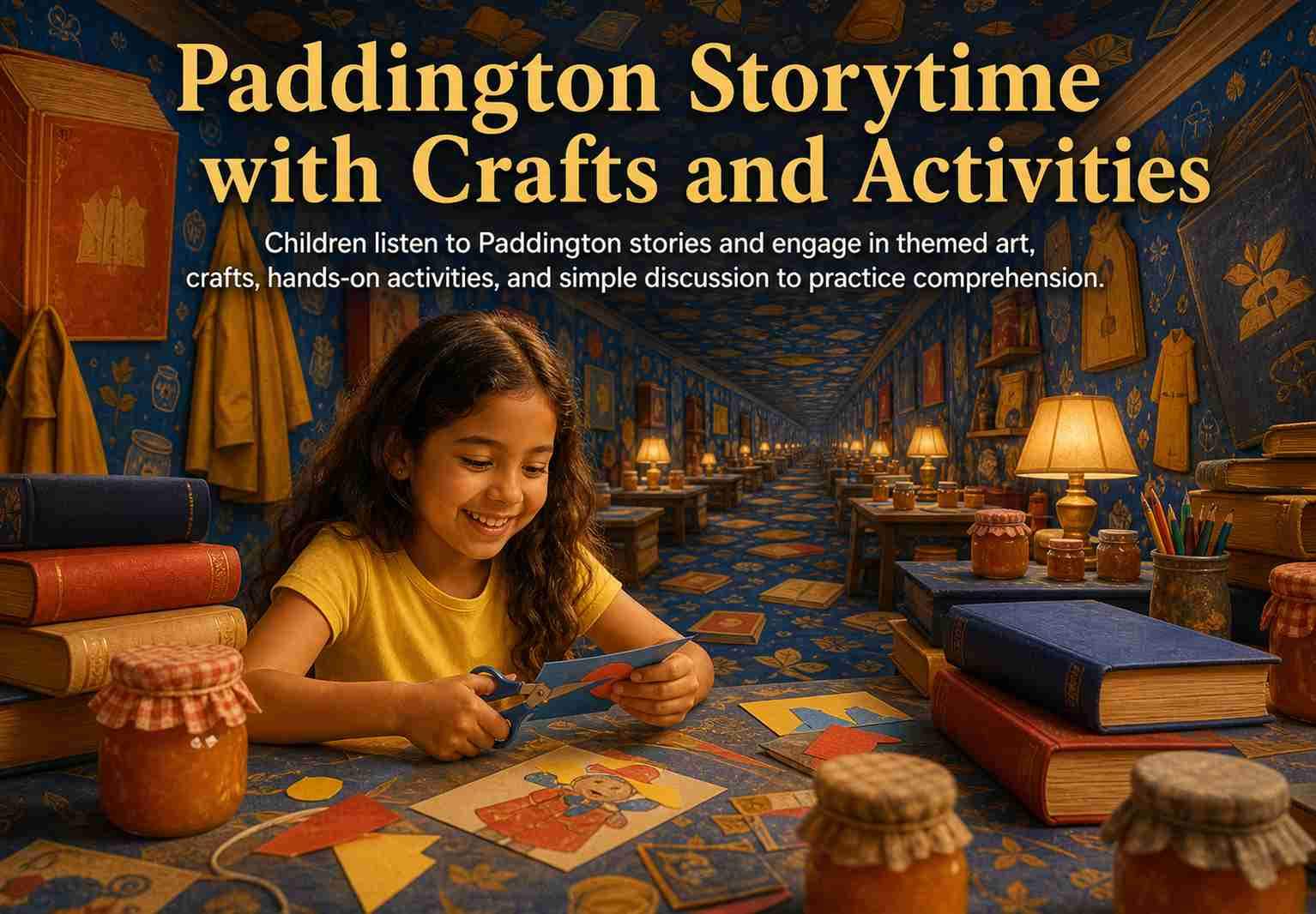 Paddington Storytime with Crafts and Activities