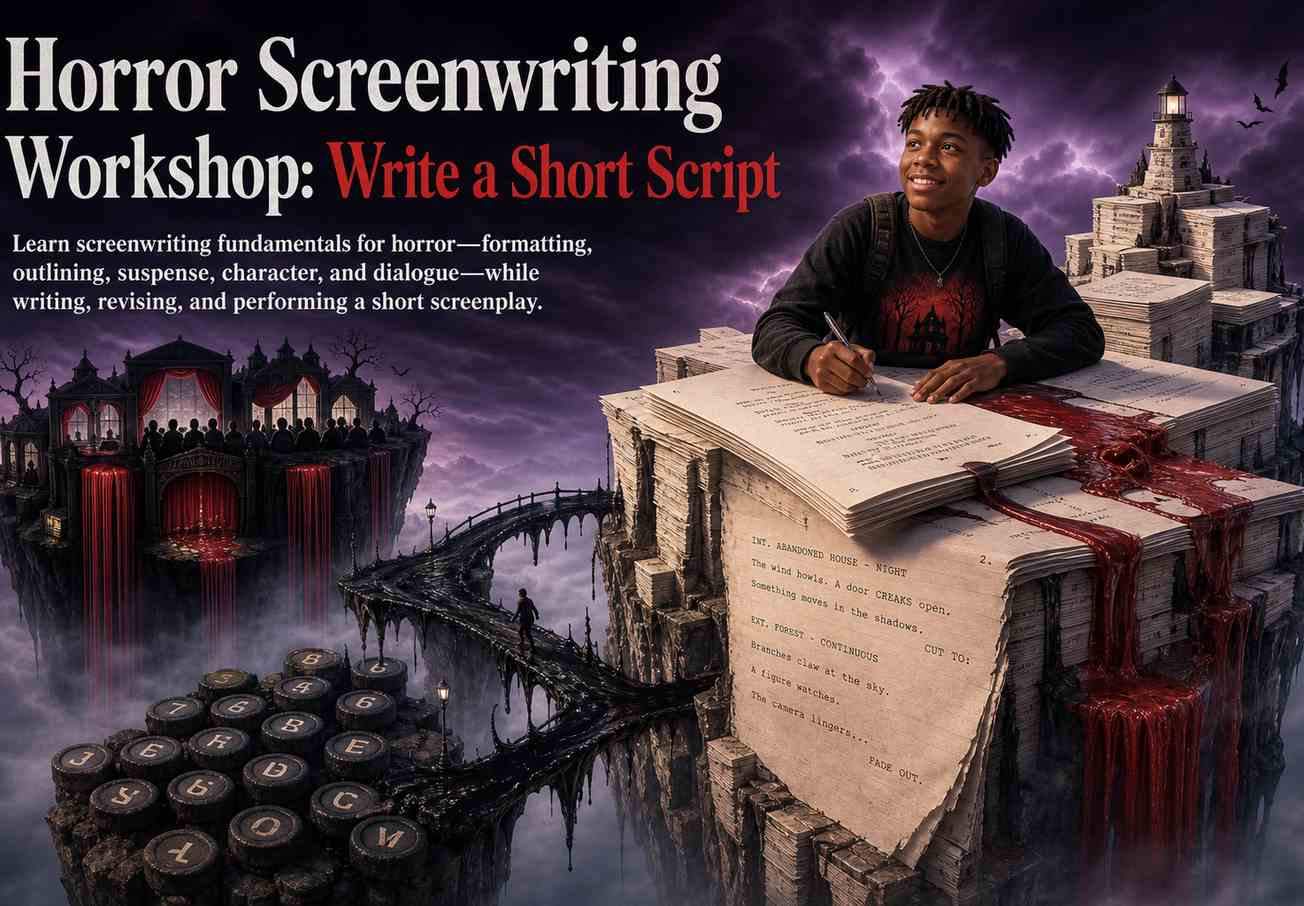 Horror Screenwriting Workshop: Write a Short Script