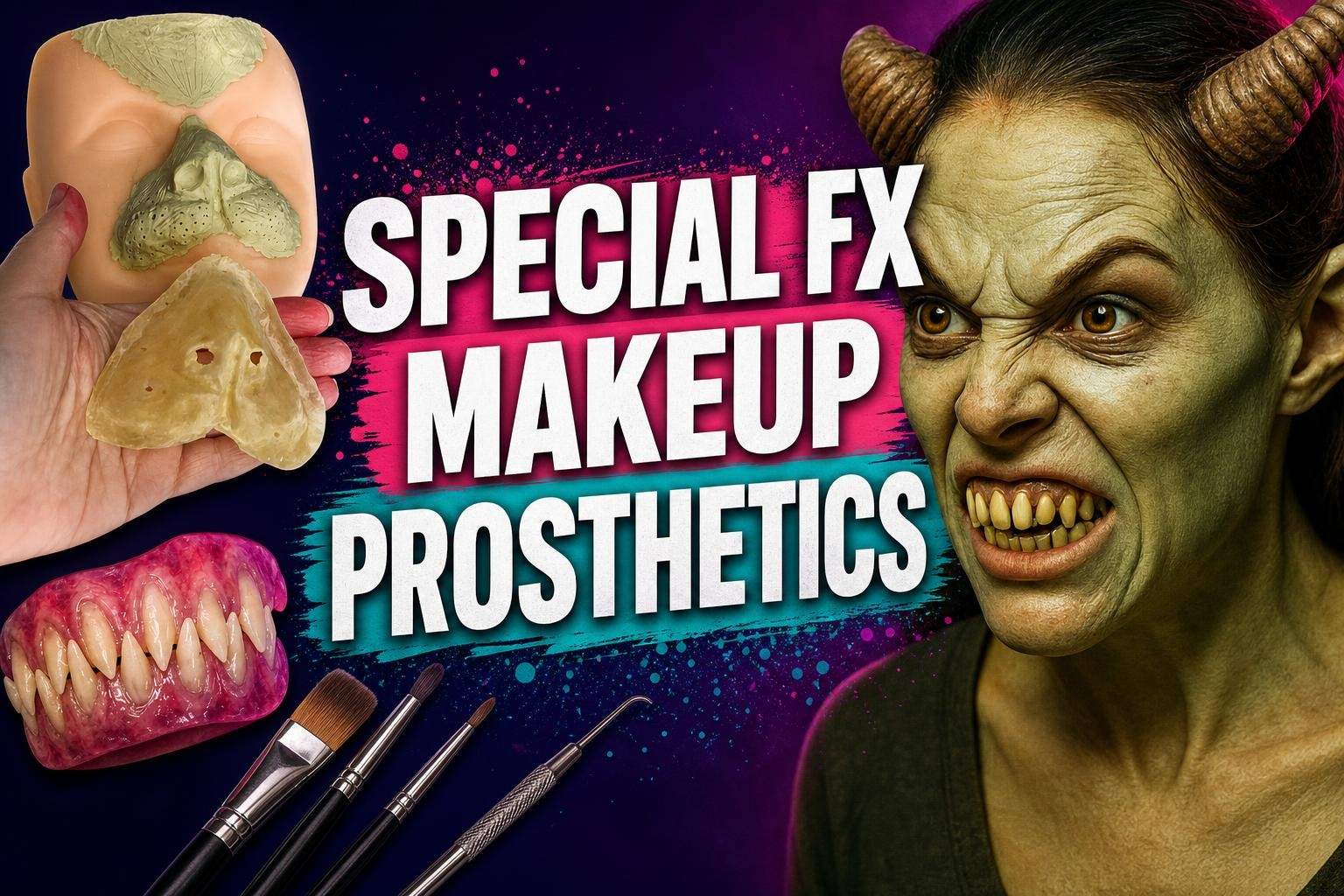 Special Effects Makeup Level 3: Prosthetics, Molding & Character Transformations