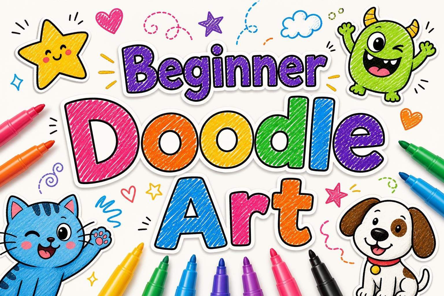 Doodle & Draw: Introductory Drawing with Shapes