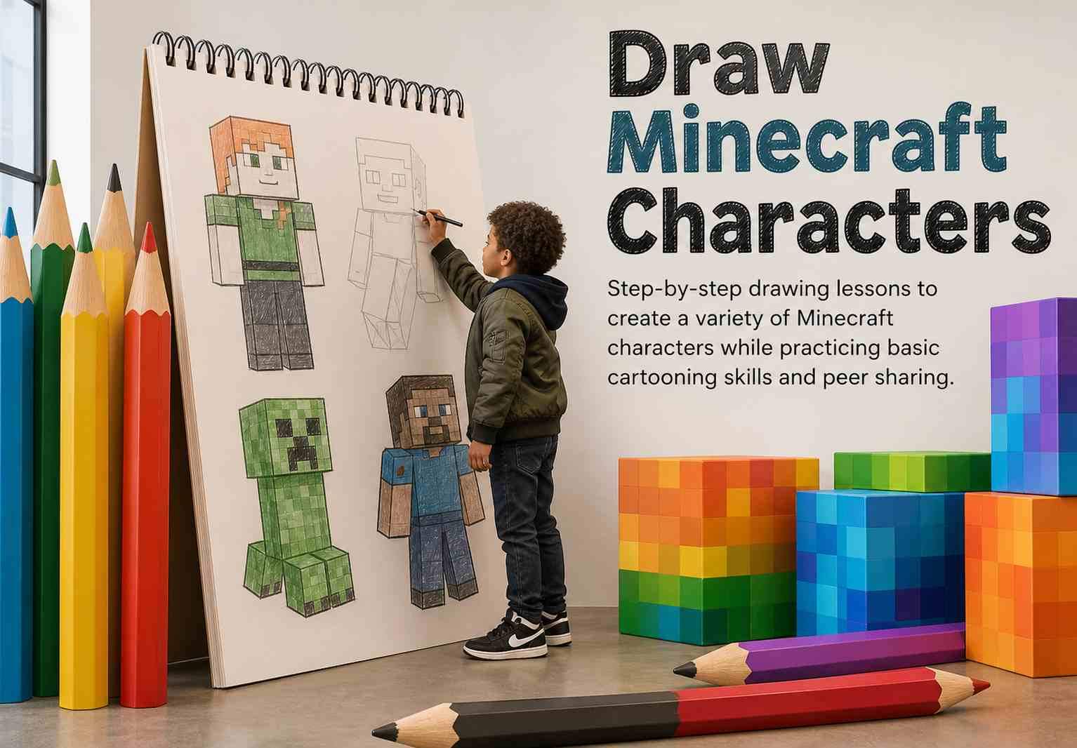 Draw Minecraft Characters