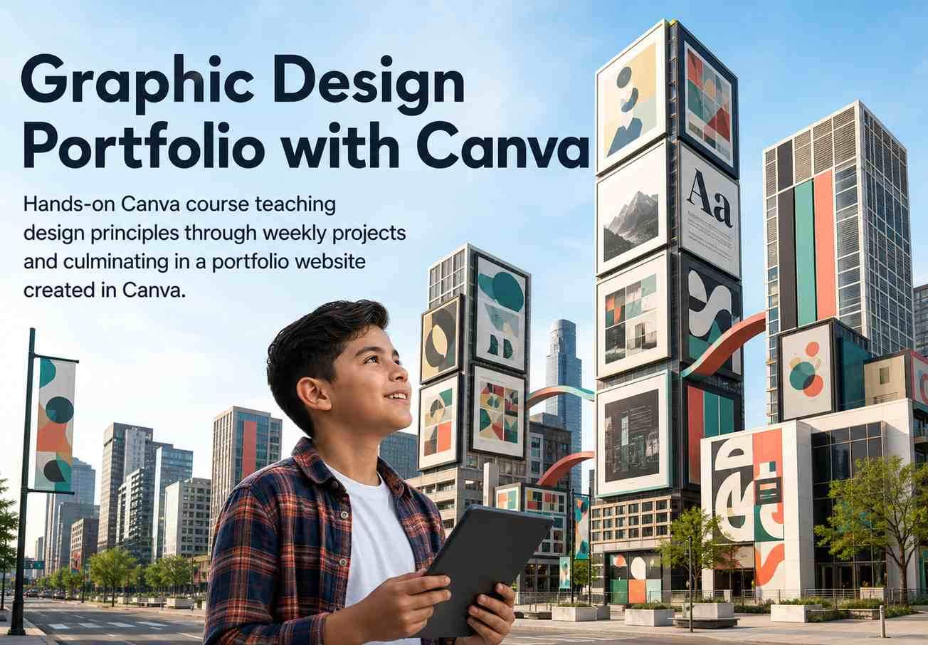 Graphic Design Portfolio with Canva