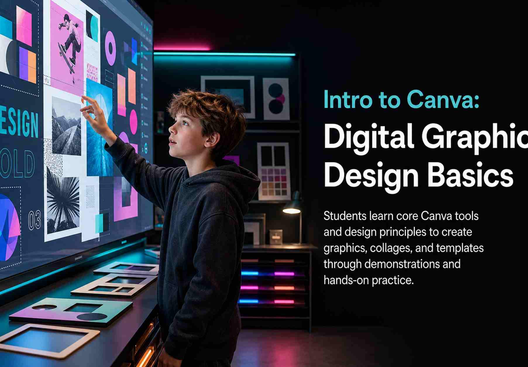 Intro to Canva: Digital Graphic Design Basics