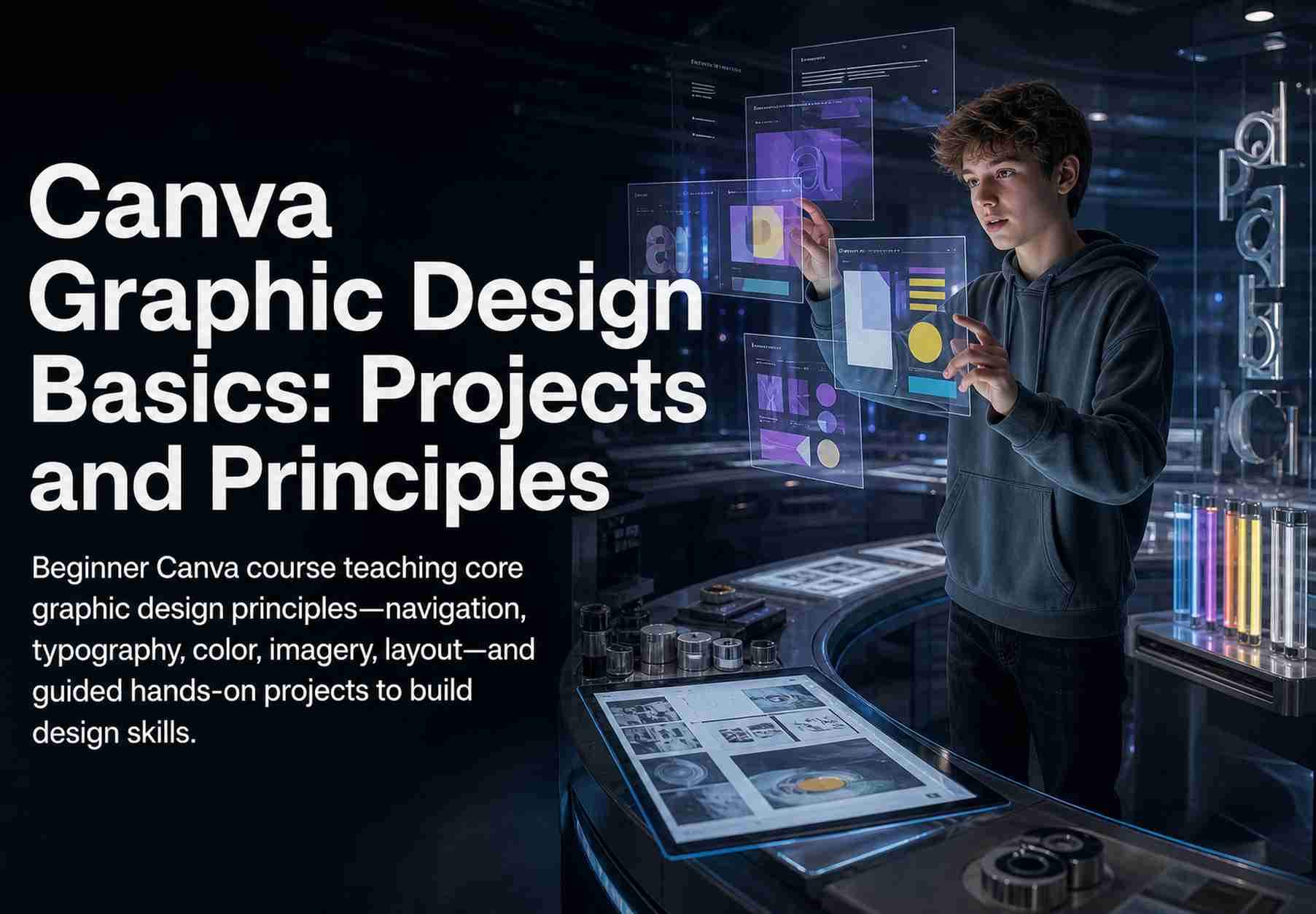 Canva Graphic Design Basics: Projects and Principles