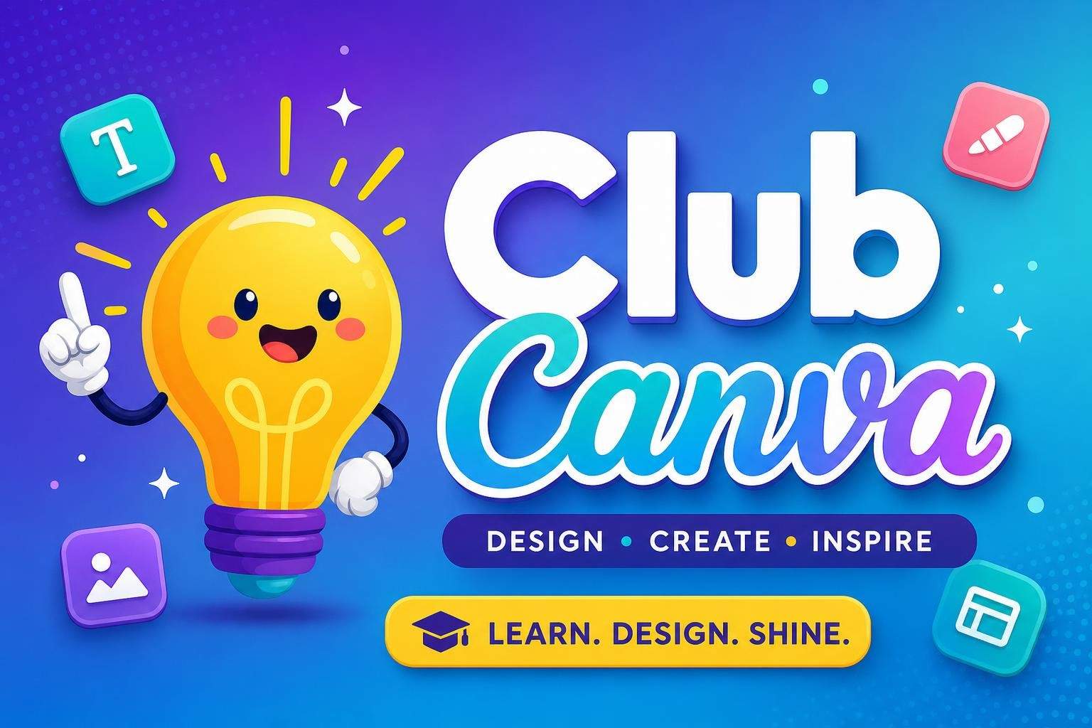 Canva Design Club: Guided Graphic Design Challenges