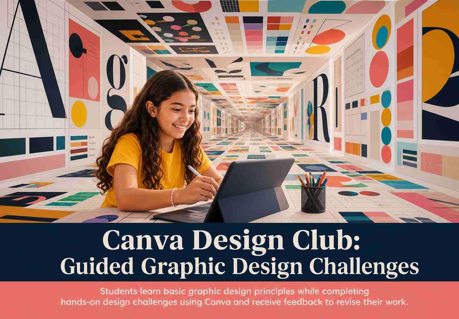 Canva Design Club: Guided Graphic Design Challenges
