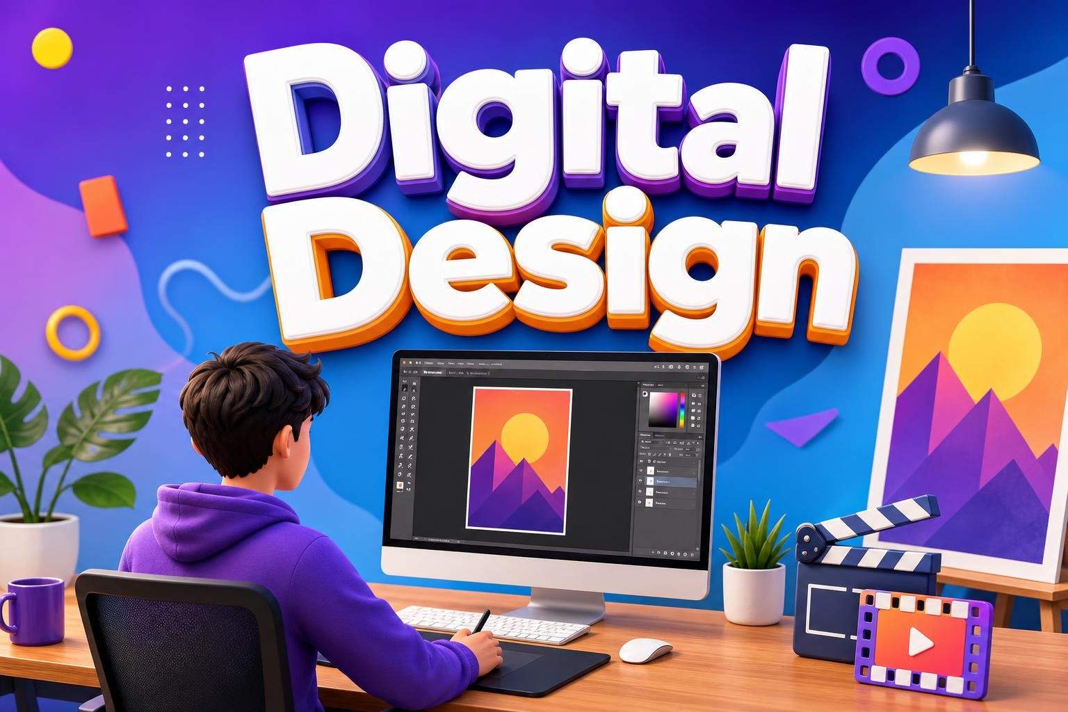 Graphic Design Basics with Canva: Posters, Printables & Products