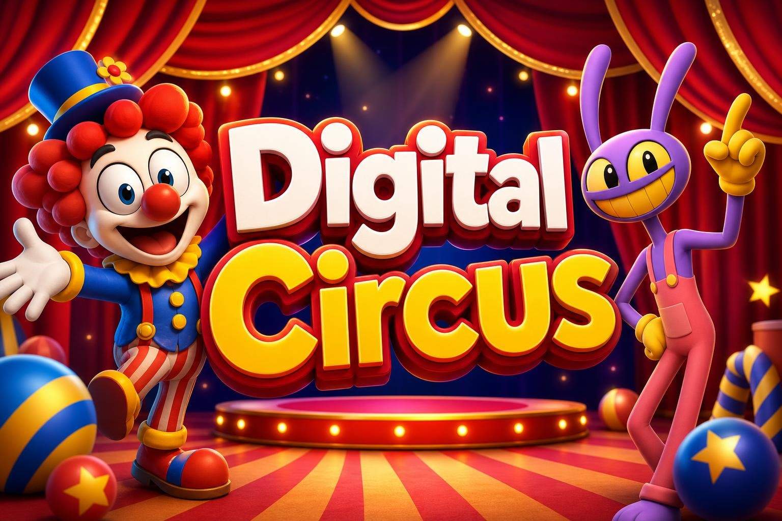 Create and Animate an Original Character Inspired by The Amazing Digital Circus