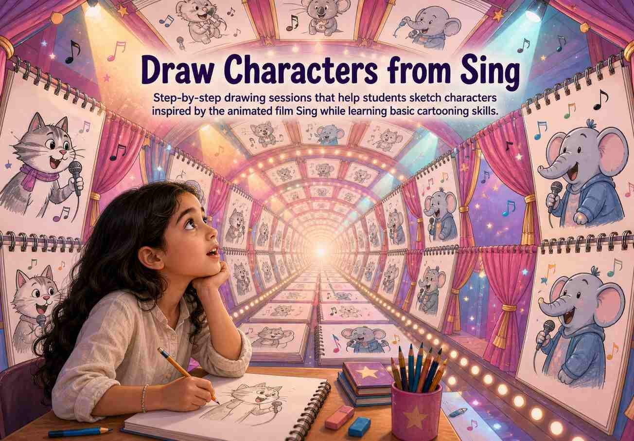 Draw Characters from Sing