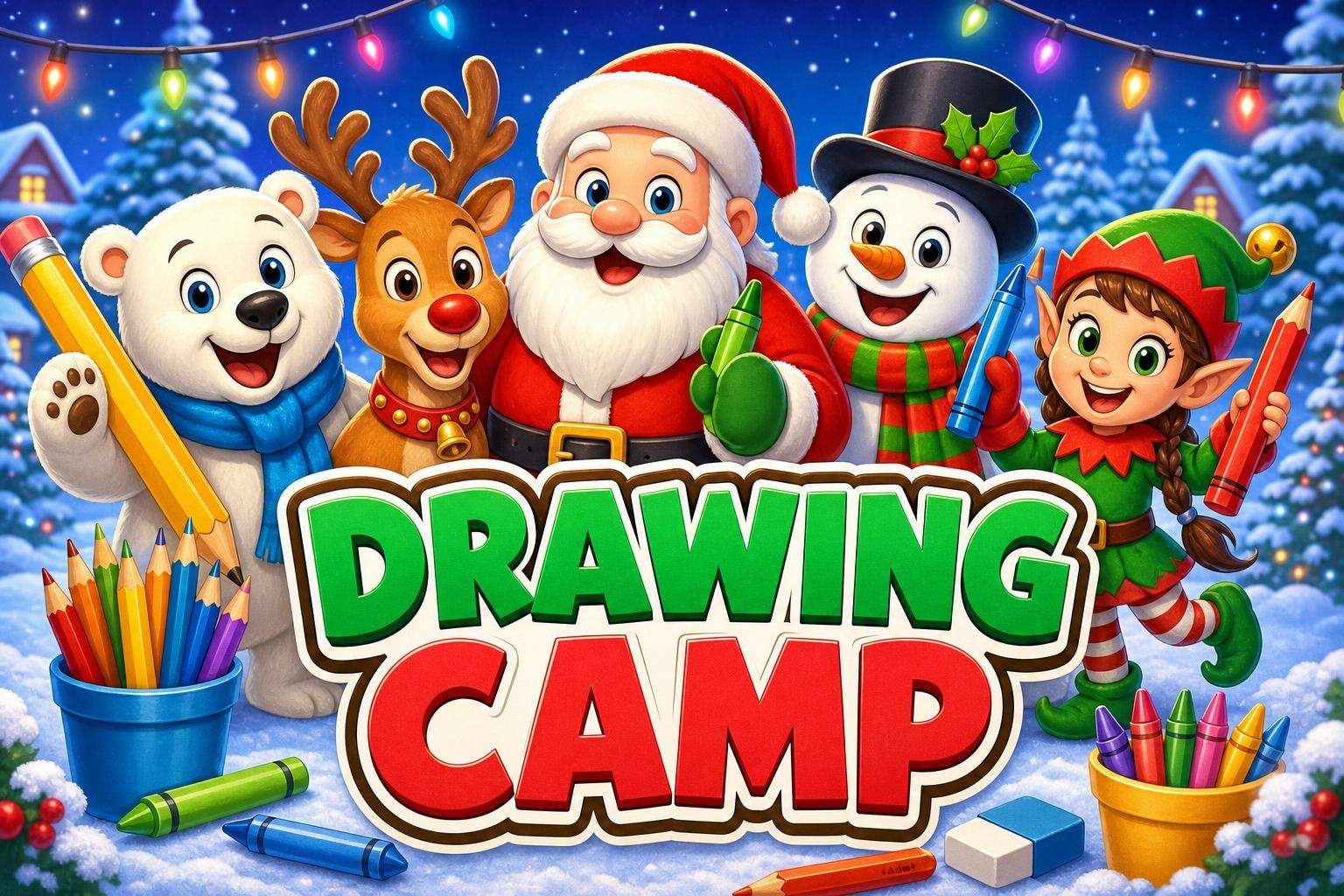 Holiday Character Drawing: Cartooning Basics