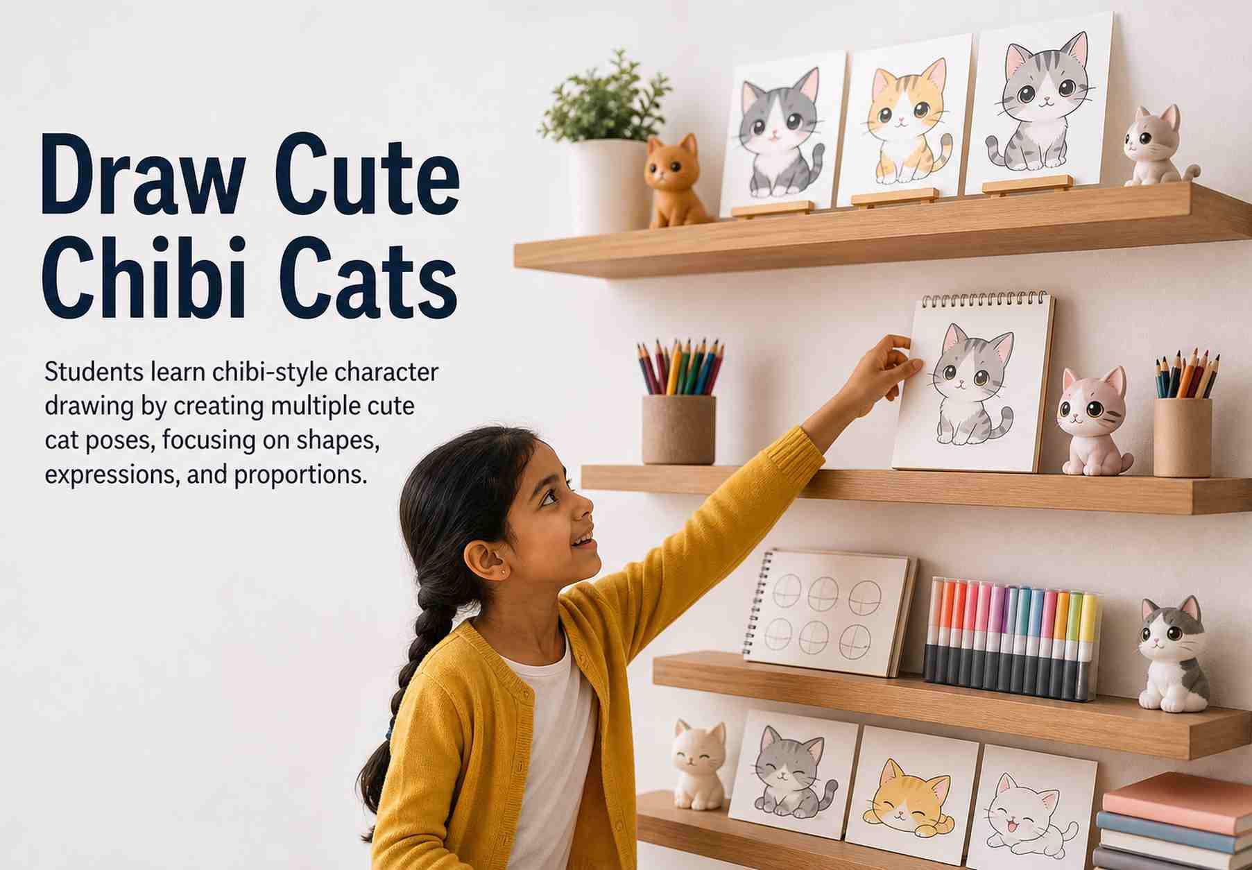 Draw Cute Chibi Cats
